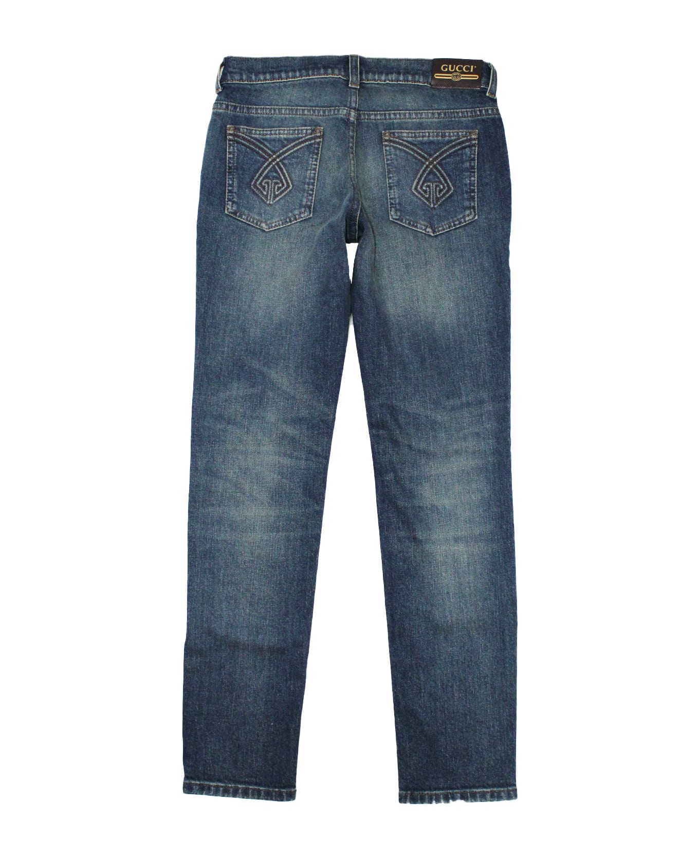 Gucci Stretch Cotton Denim Jeans - Blue ボトムス
