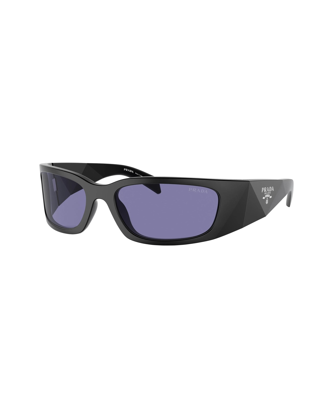 Prada Eyewear Prada Pra19s Prada Symbole 1bo40g Nero Matte Sunglasses - Nero