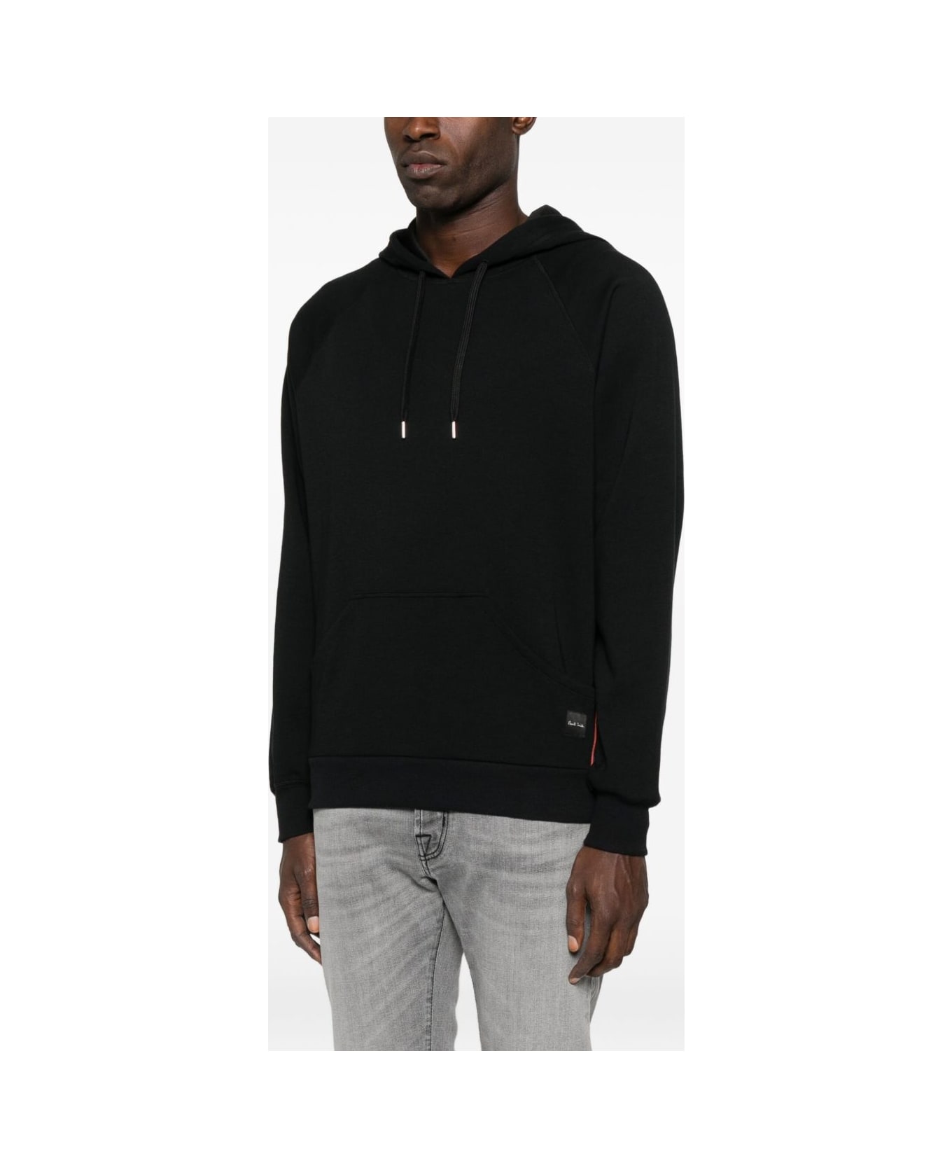 Paul Smith Signature Stripe Hoodie - Black