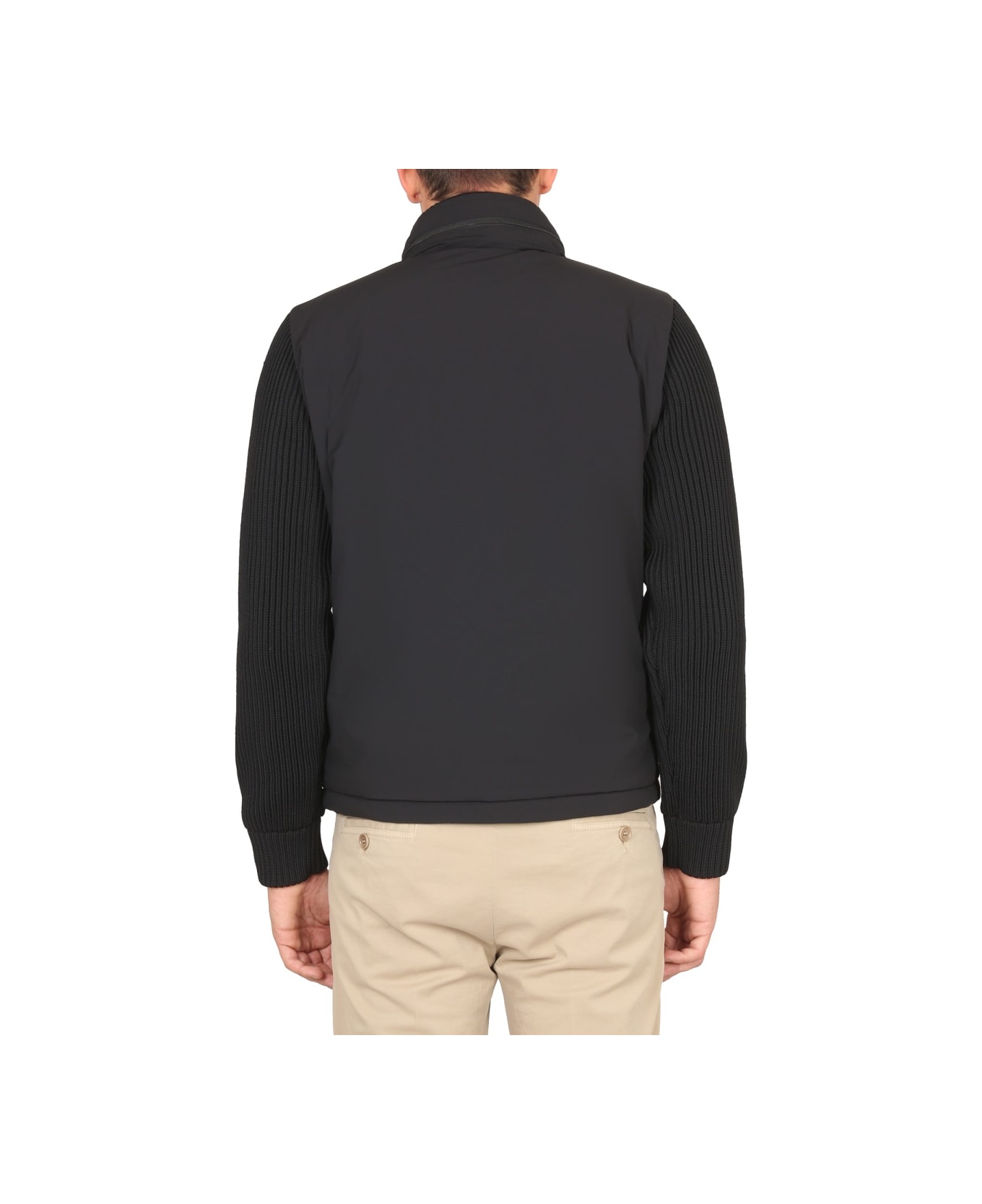 Aspesi Technical Fabric Jacket - BLACK