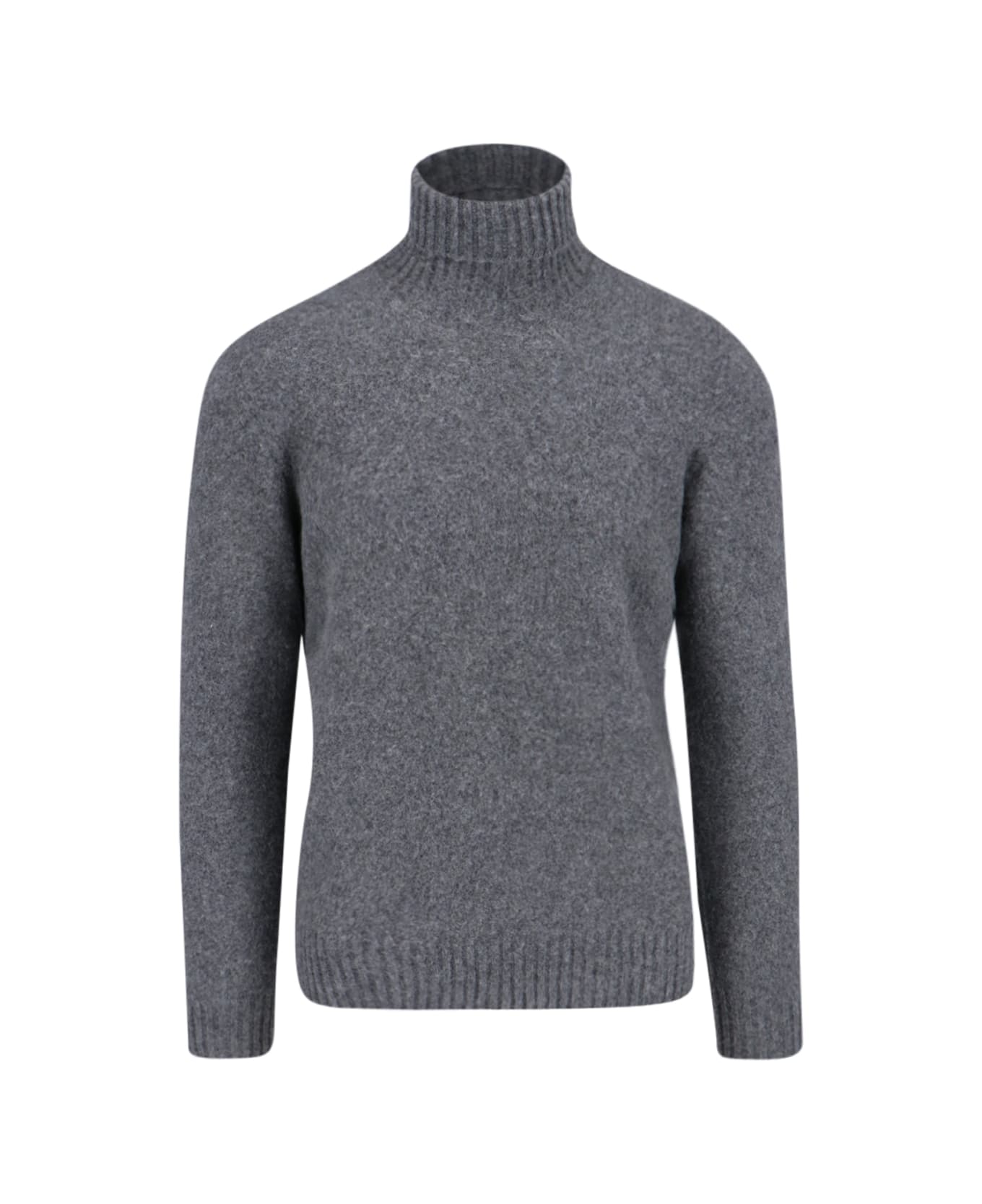 Drumohr High Neck Sweater - Gray