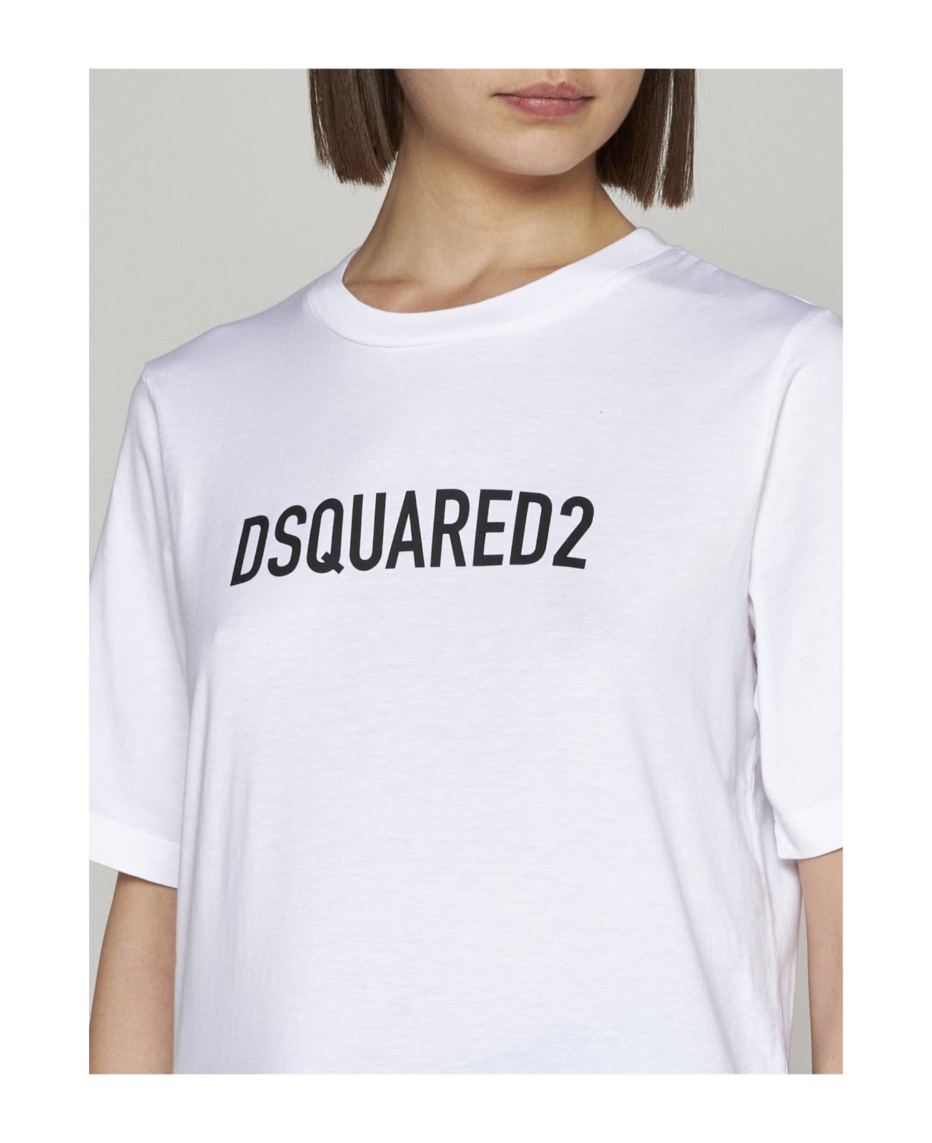 Dsquared2 Logo Cotton T-shirt - 100