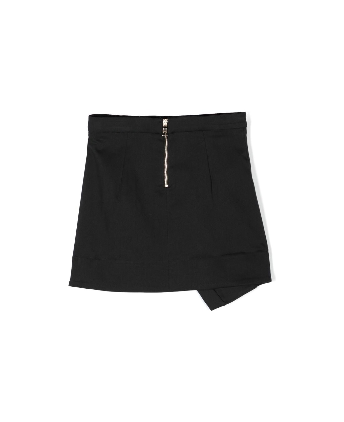 Balmain Buttoned Skirt - Black