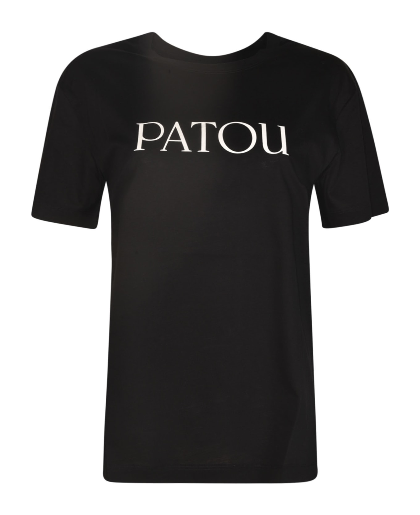 Patou Logo Print T-shirt - Black