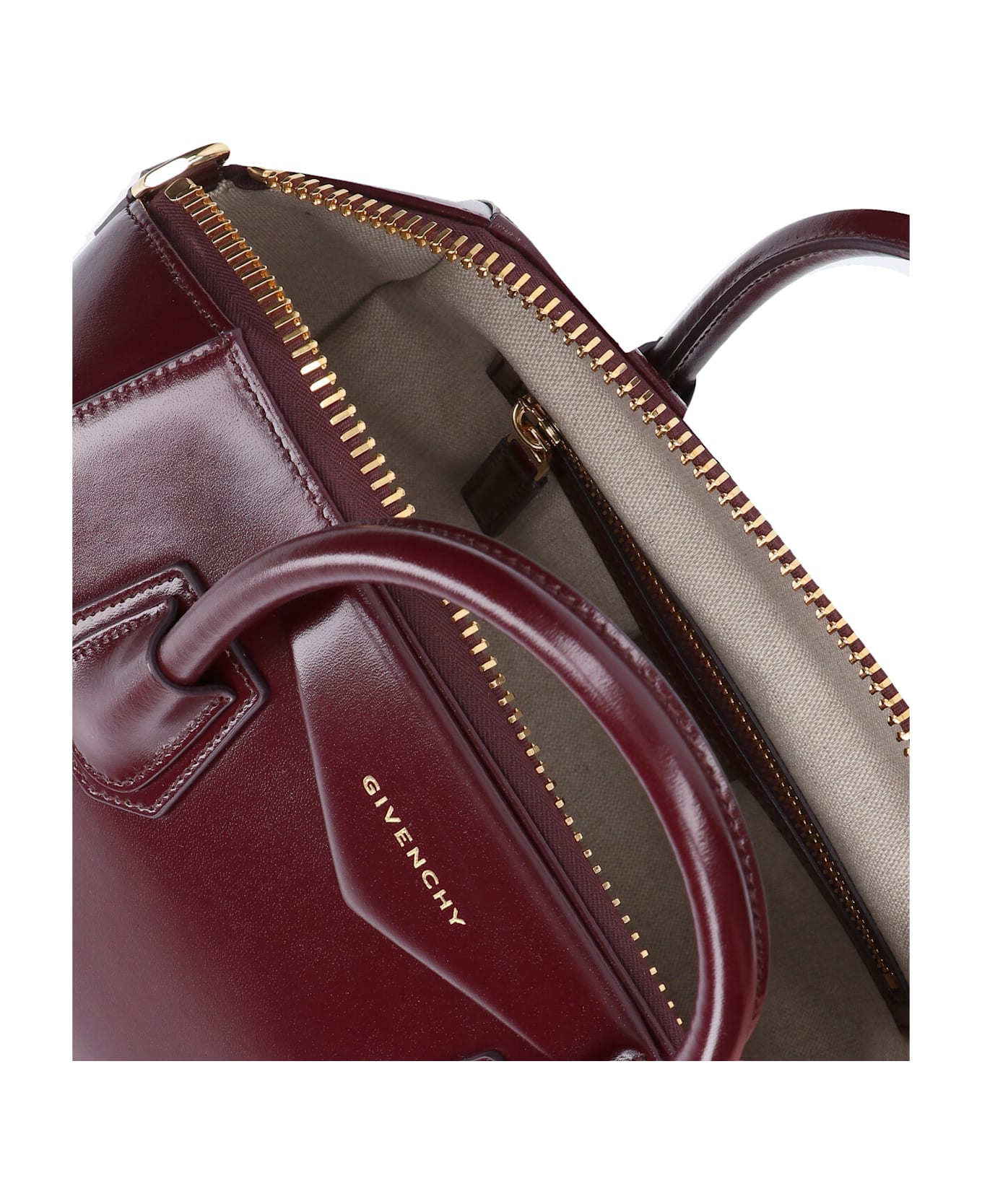 Givenchy 
antigona
 Small Bag - BURGUNDY