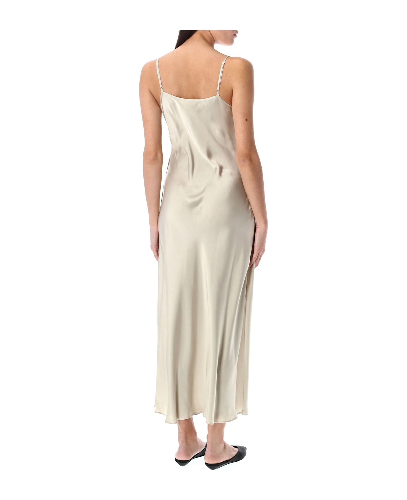 Low Classic 2-way Slip Dress - LIGHT BEIGE