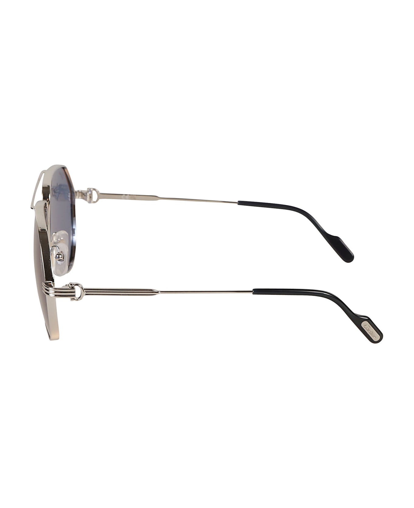 Cartier Eyewear Aviator Classic Sunglasses Sunglasses - silver