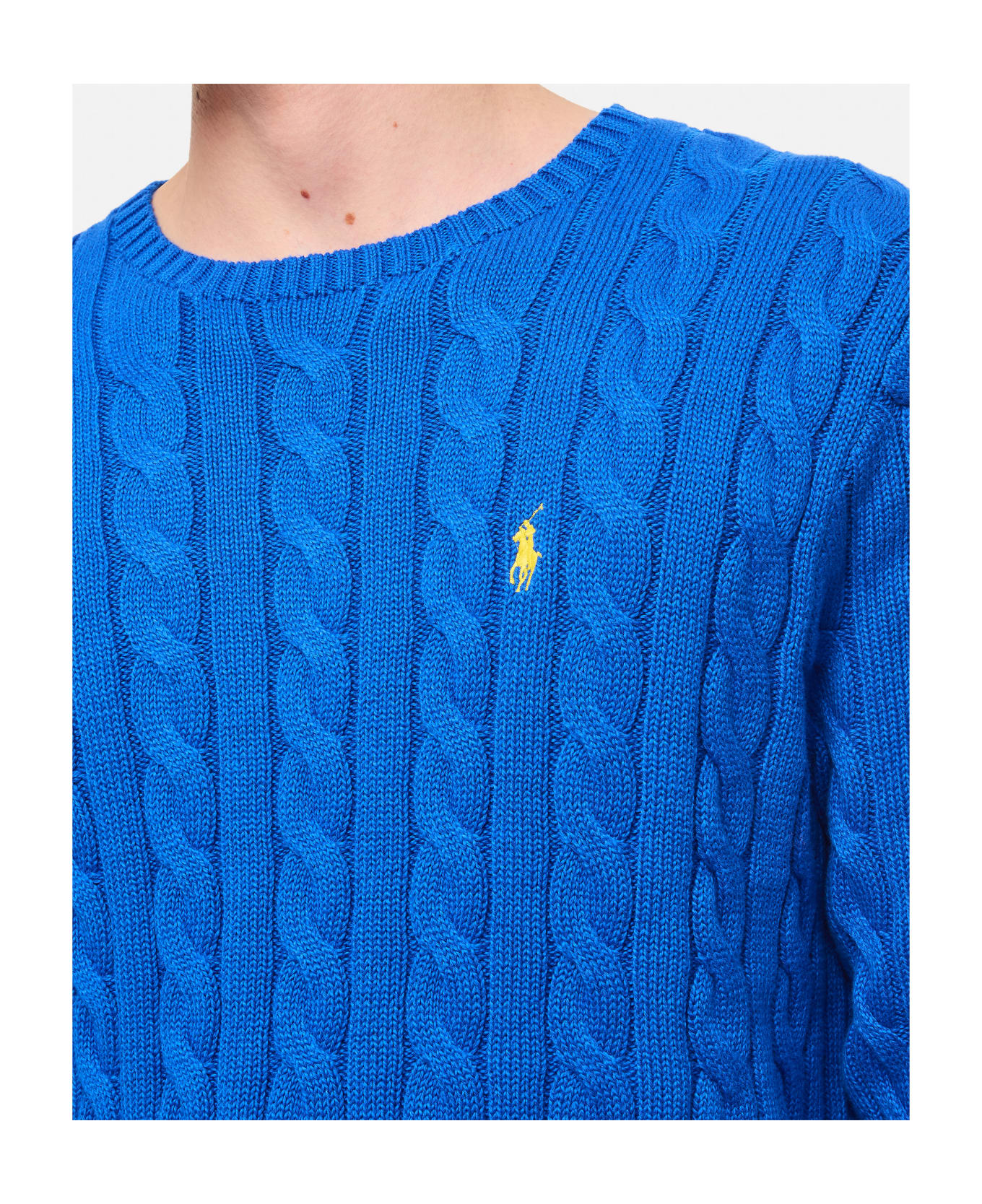 Polo Ralph Lauren Cotton Pullover - Blue ニットウェア