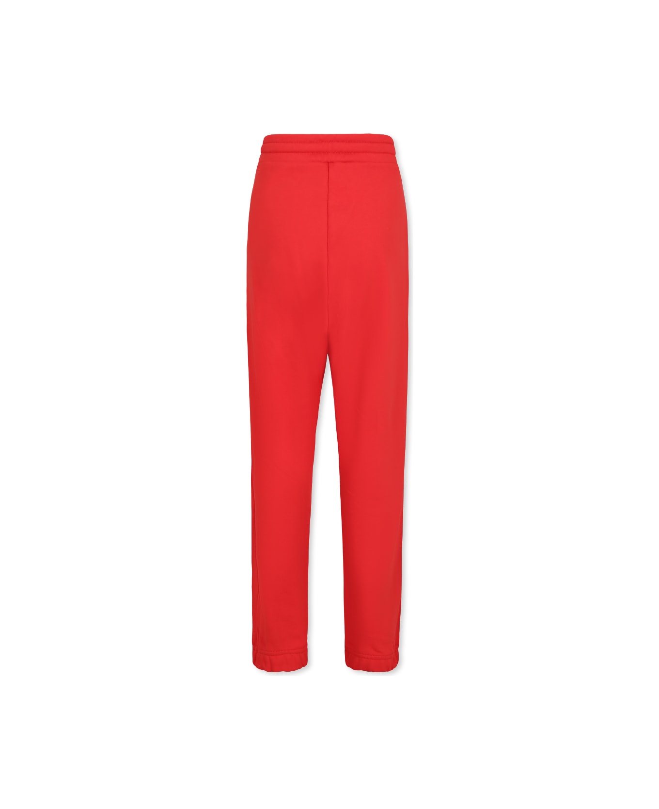 Diesel Red Trousers For Boy With Logo - Red