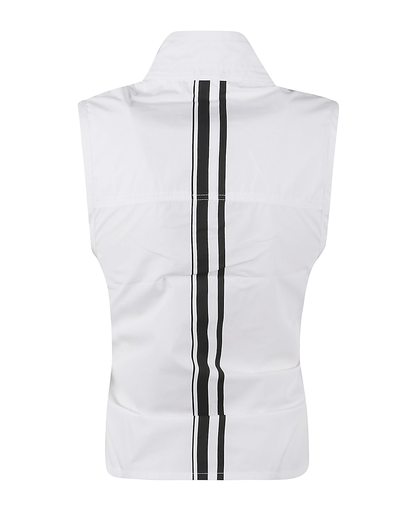 Mordecai Kimono Shirt Vest - Gesso