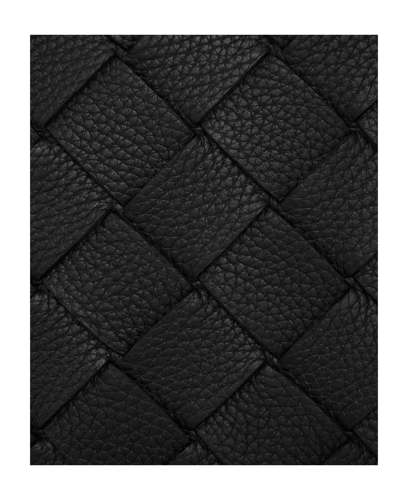 Bottega Veneta Intrecciato Business Bag - Black