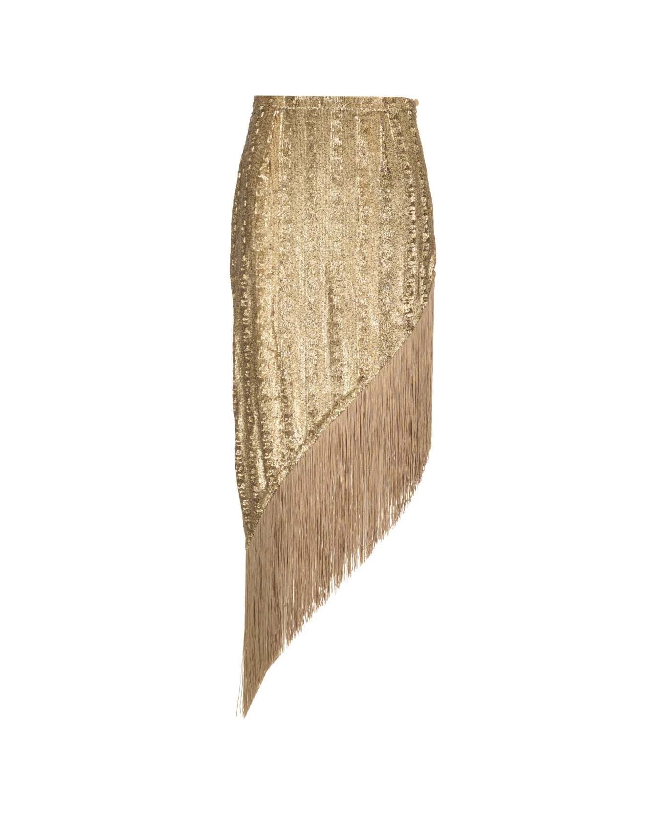 Taller Marmo Gilded Cunard Skirt Gold - Gold