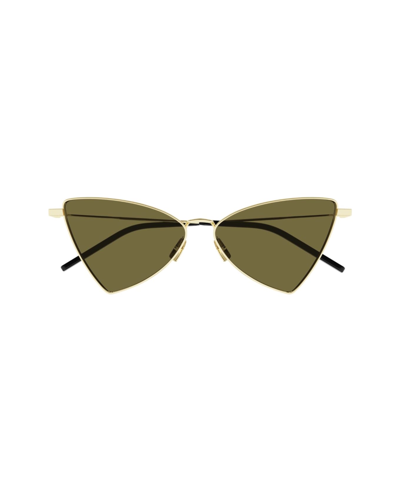 Saint Laurent Eyewear Sl 303 Jerry011 Gold Gold Brown - 011 gold gold brown