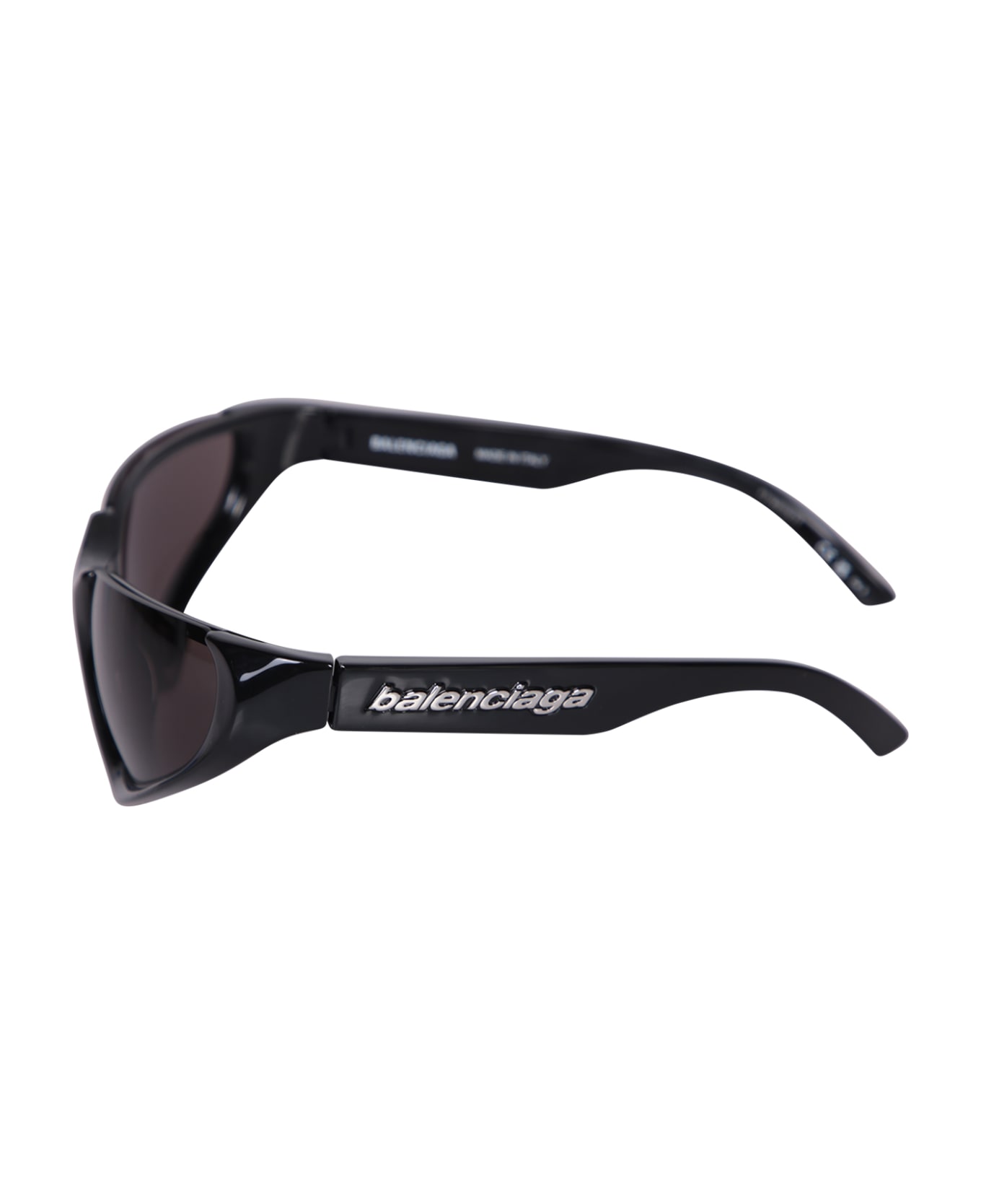 Balenciaga Eyewear Xpander Rect Sunglasses - black サングラス
