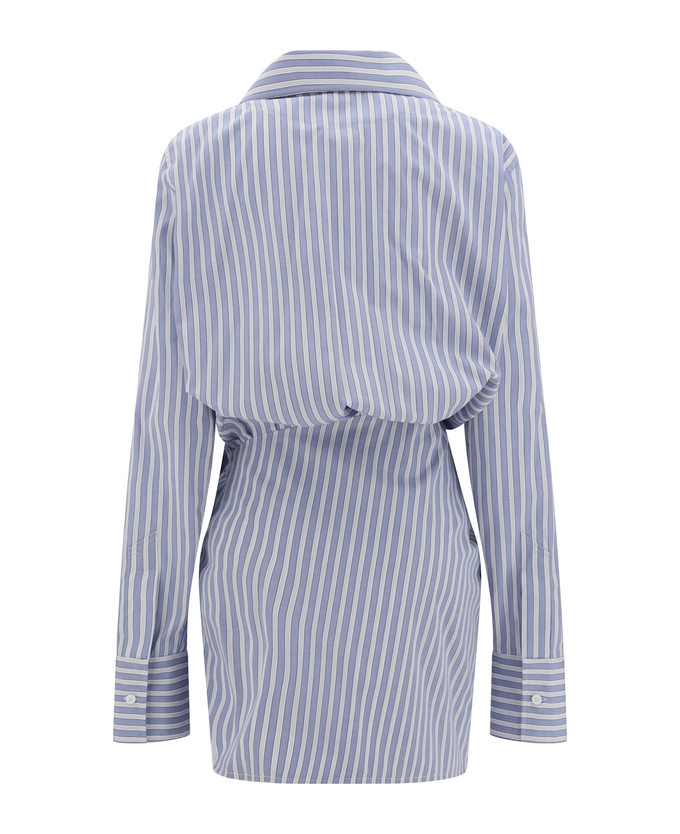 The Attico Mini Chemisier Dress - Light Blue