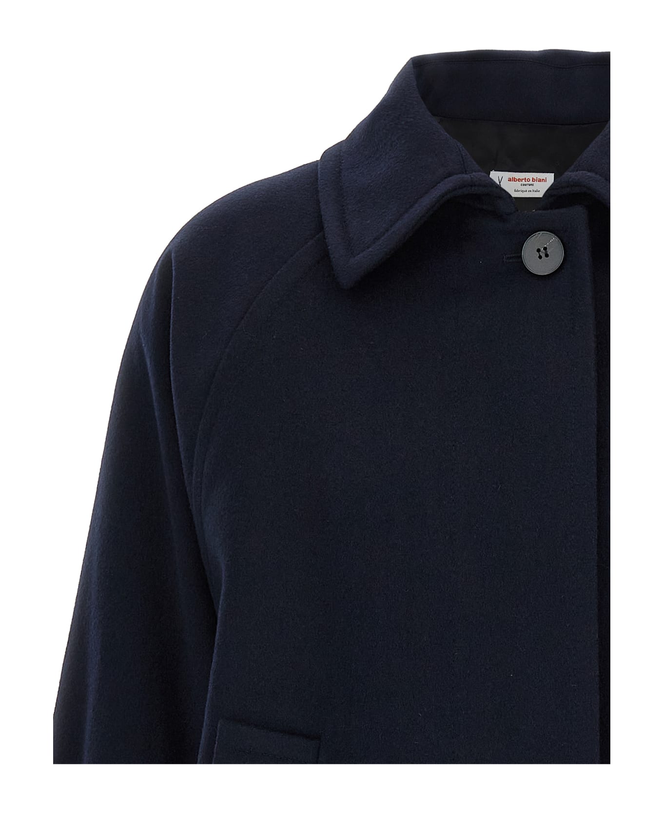 Alberto Biani Caban Coat - Blue