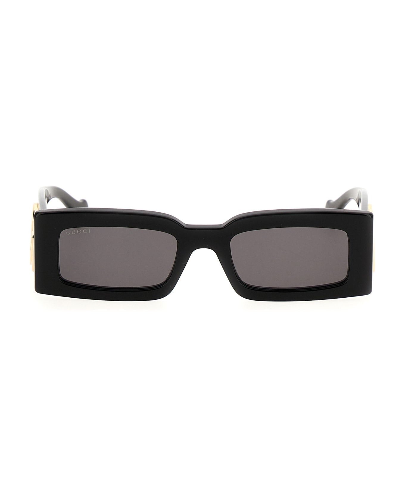 Gucci Rectangular Sunglasses - Black   サングラス