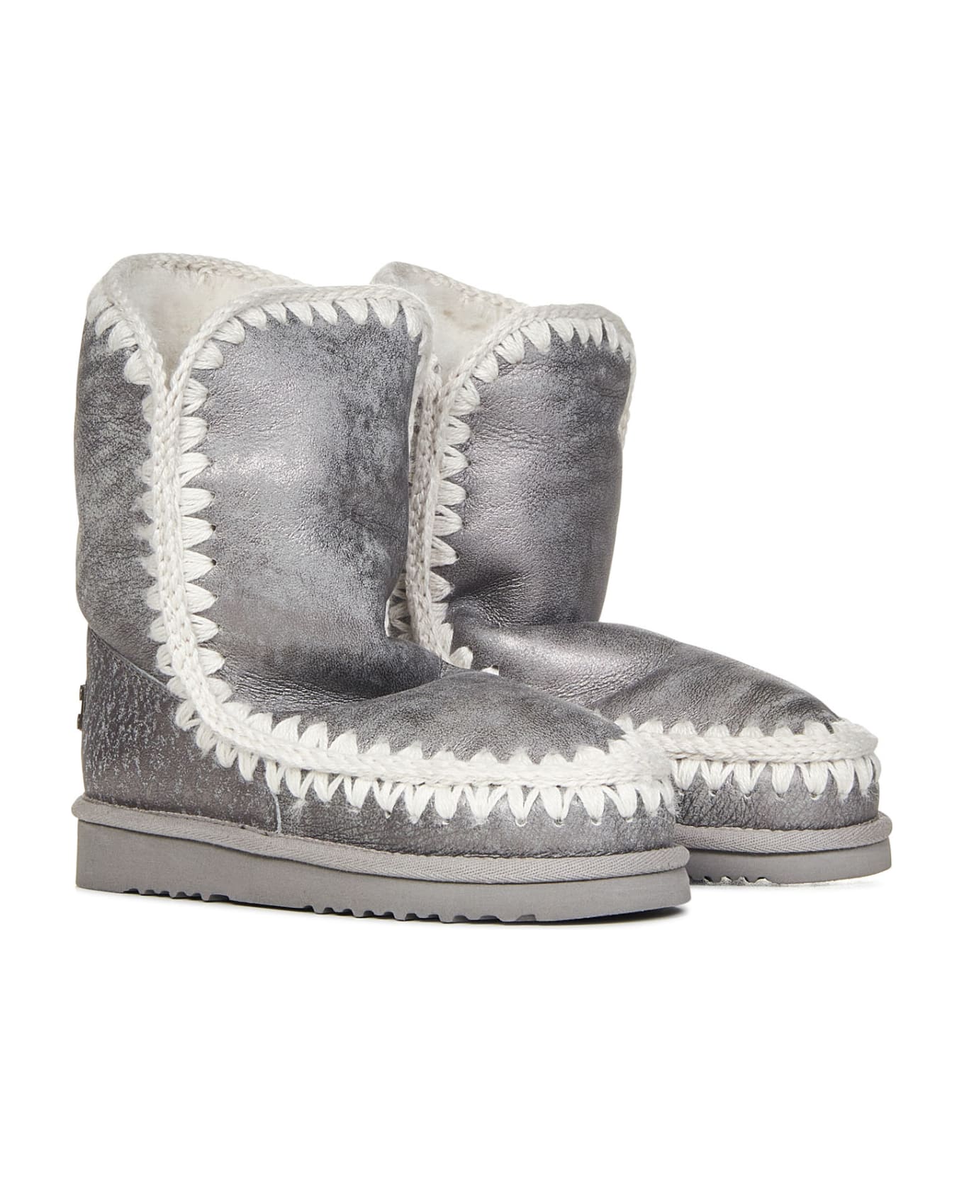 Mou Limited Edition Eskimo 24 Boot - Silver