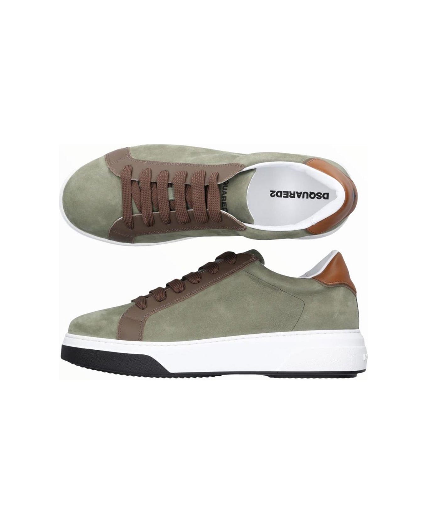Dsquared2 Panelled Low-top Sneakers Dsquared2