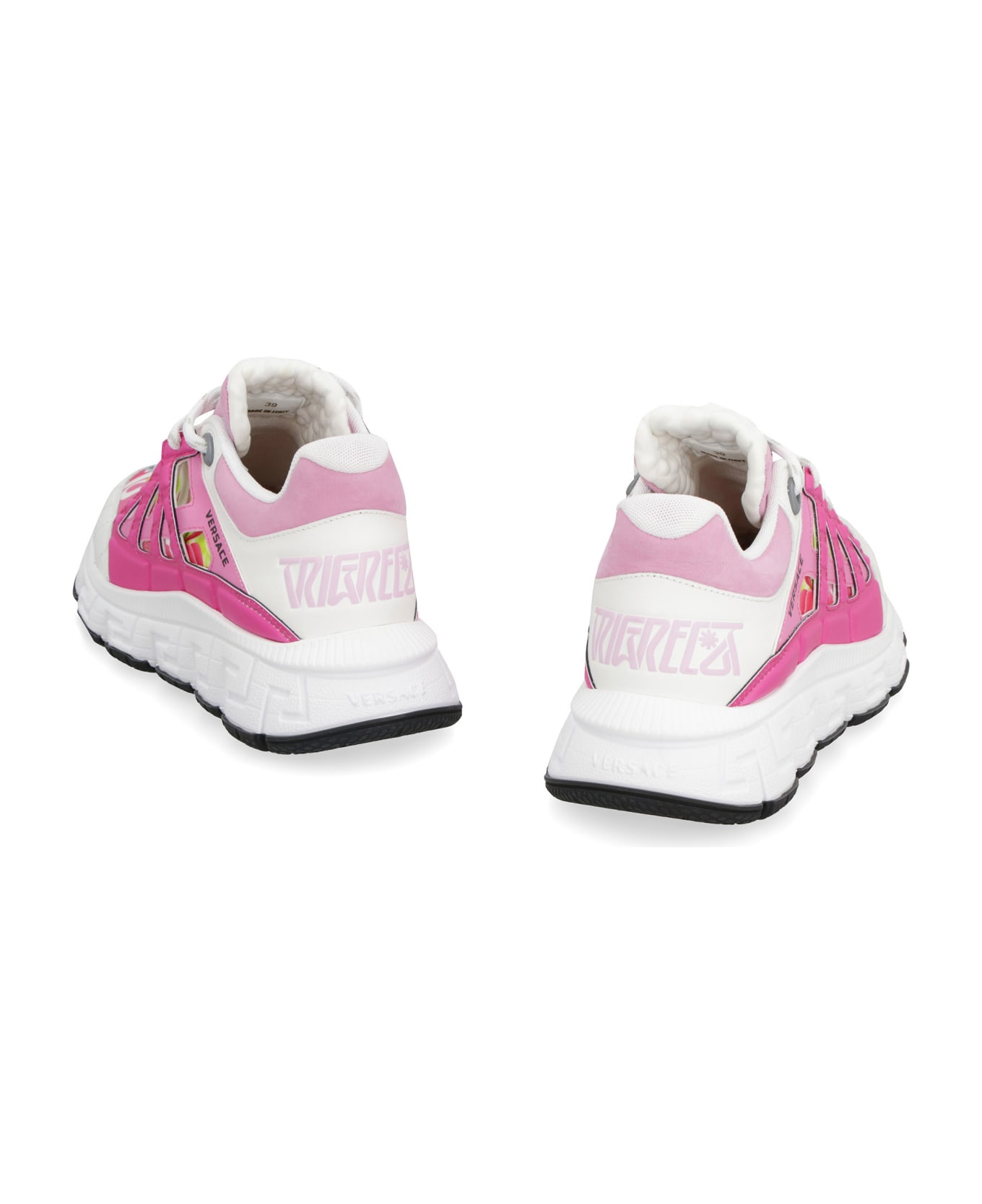 Versace Trigreca Low-top Sneakers - Fuchsia