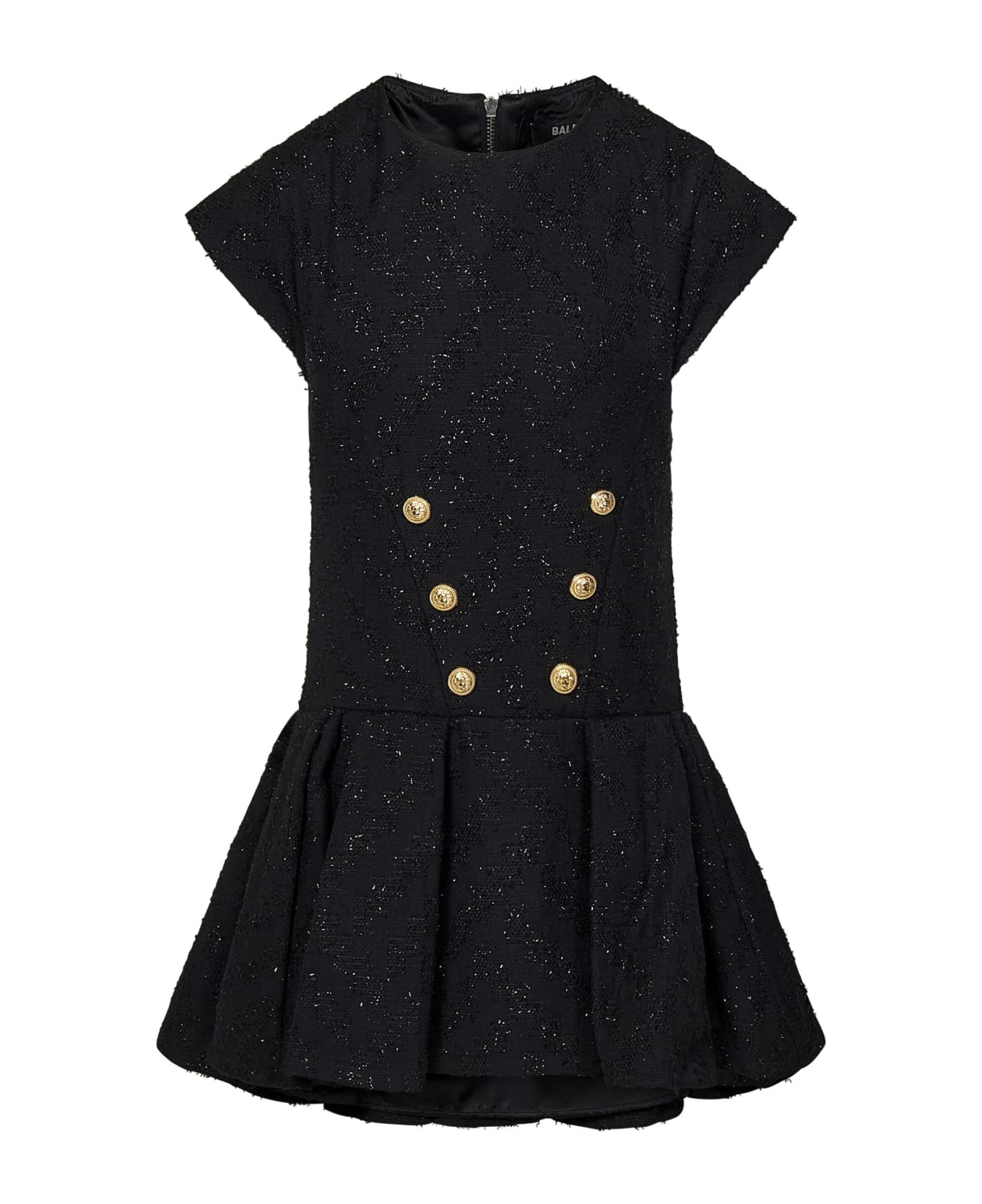 Balmain Paris Kids Dress - Black