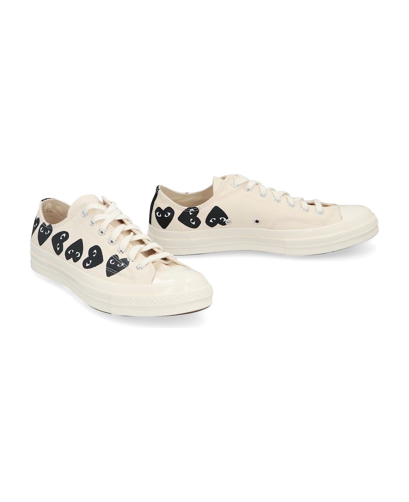 Comme des Garçons Play Converse X Comme Des Garçons Play - Chuck 70 Low-top Sneakers - Ivory