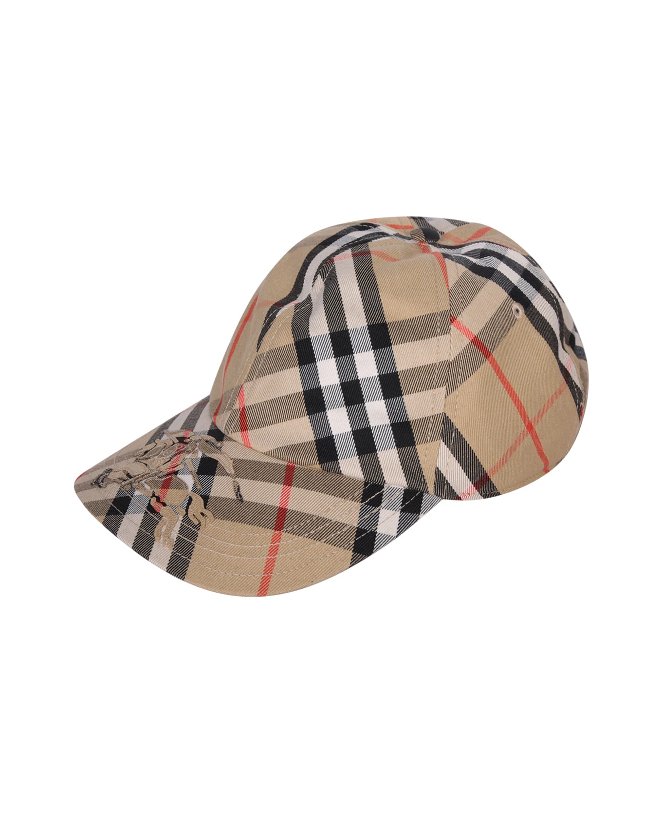 Burberry Bias Check Baseball Cap - Beige 帽子