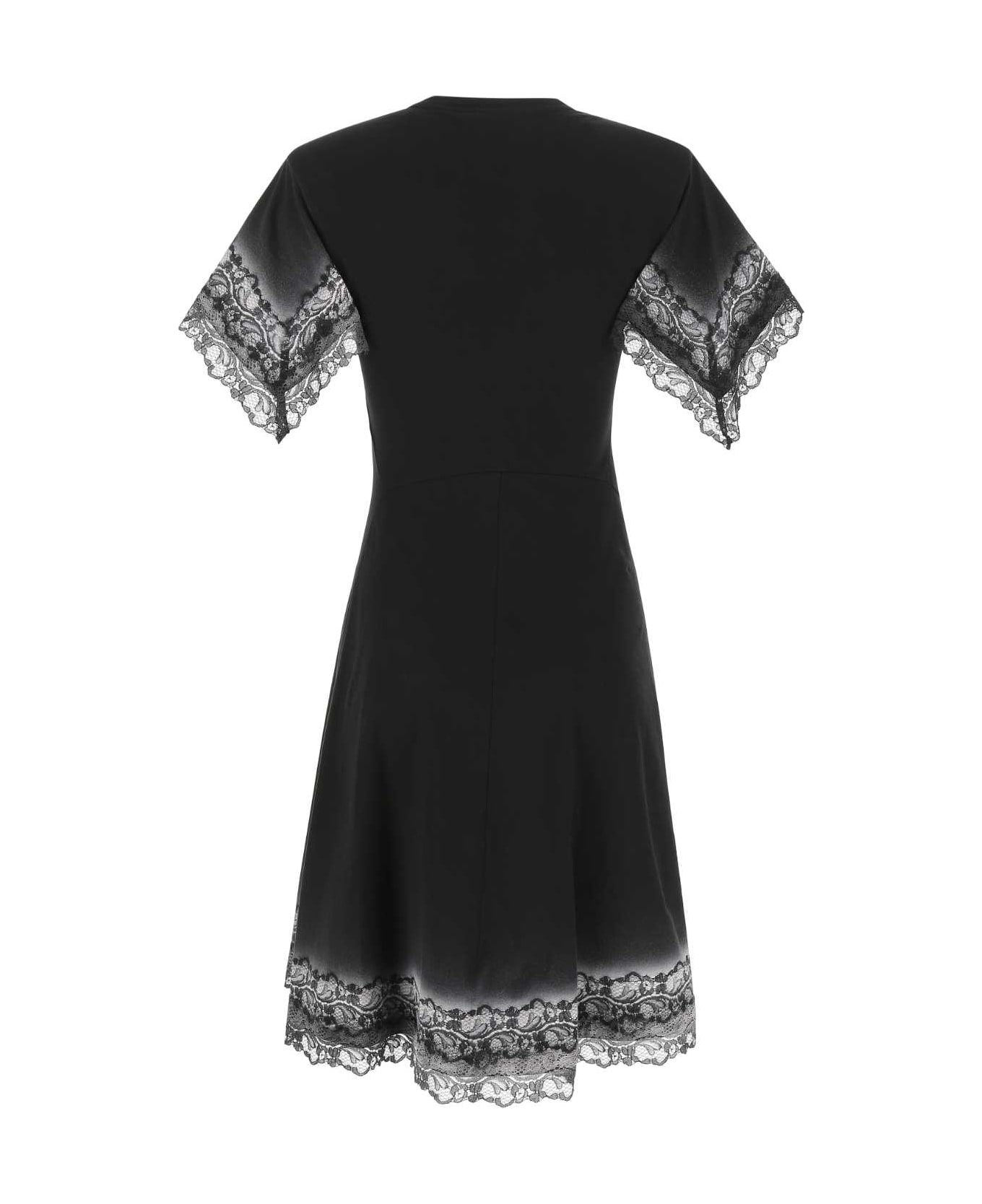 Koché Black Cotton Dress - 900