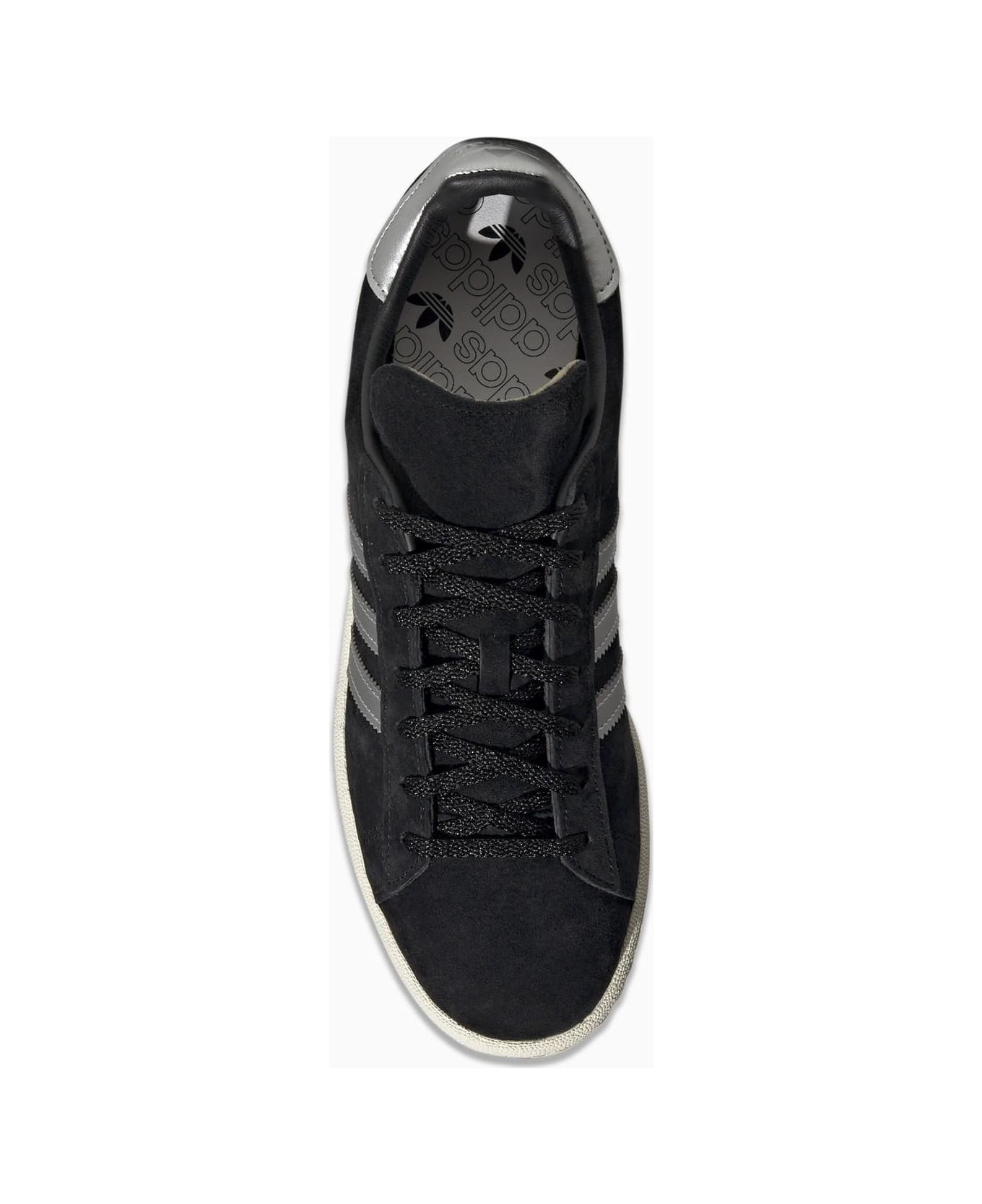 Adidas Black Campus Low-top Sneakers - BLACK