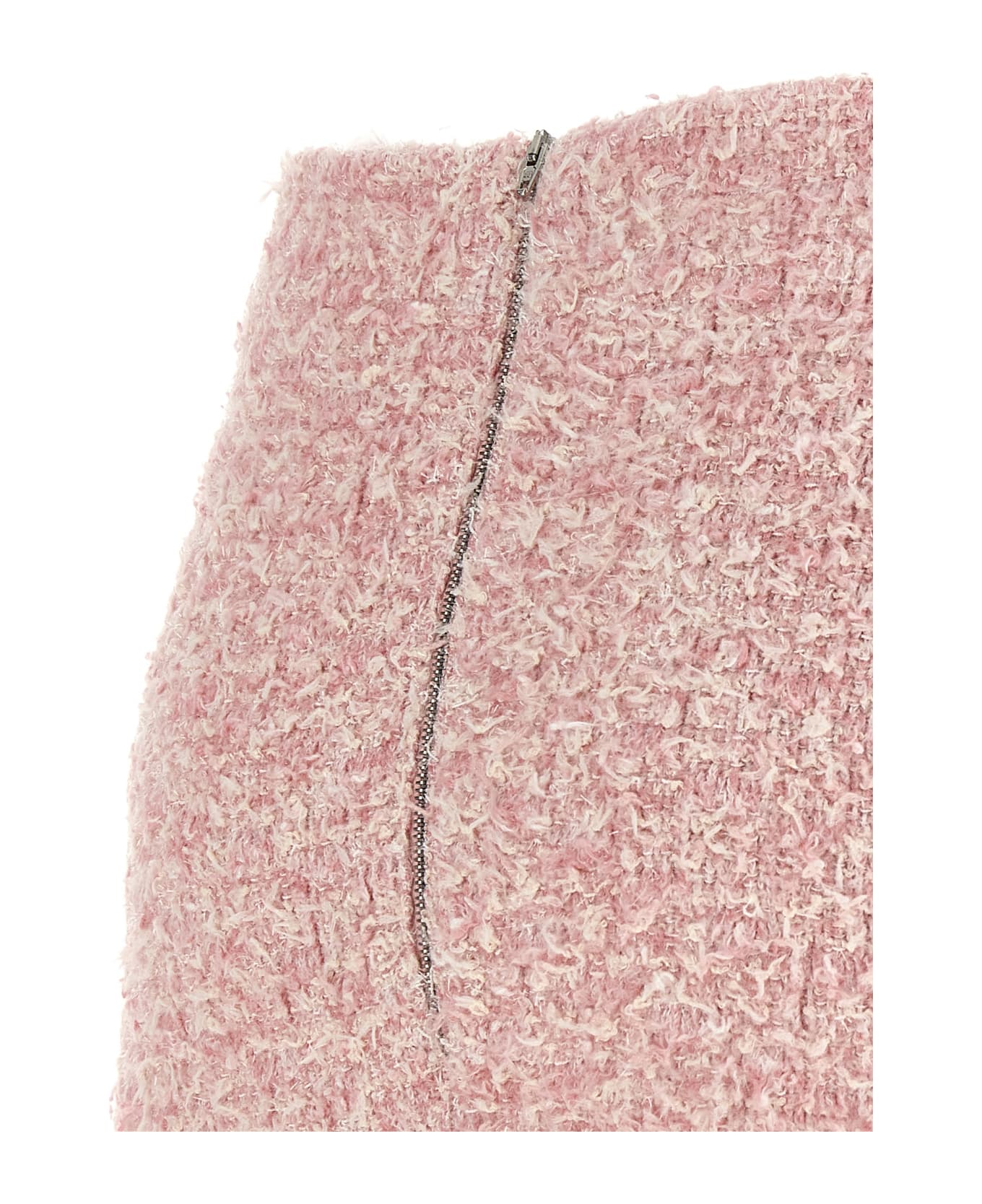 Balenciaga Tweed Skirt - Pink