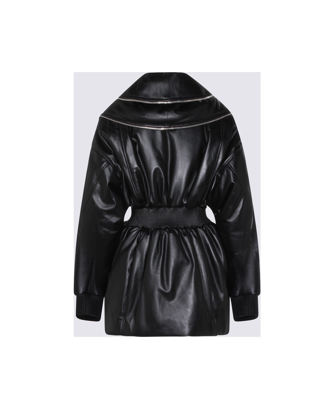 Givenchy Black Leather Jacket - Black