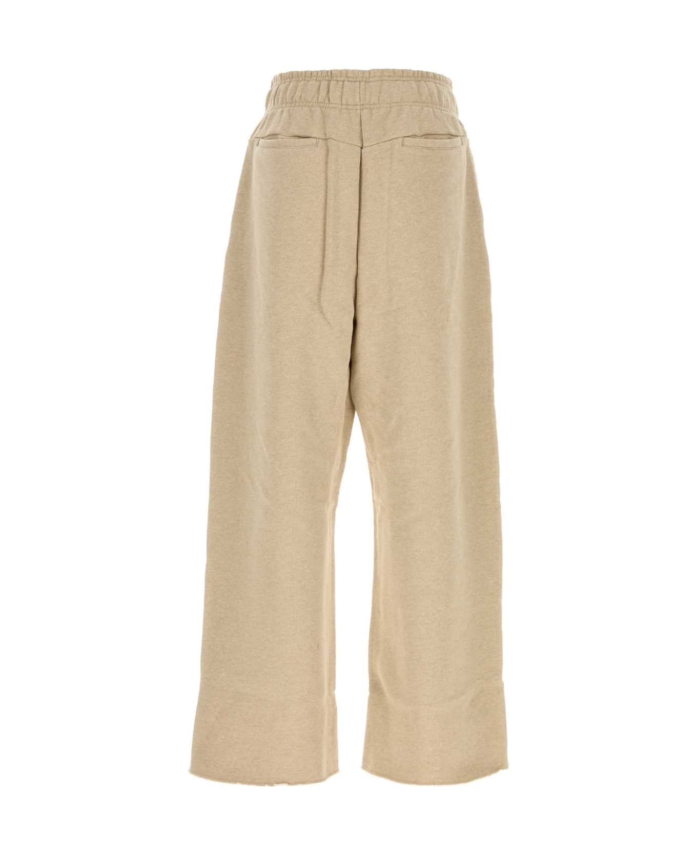 Entire Studios Sand Cotton Joggers - TAUPE