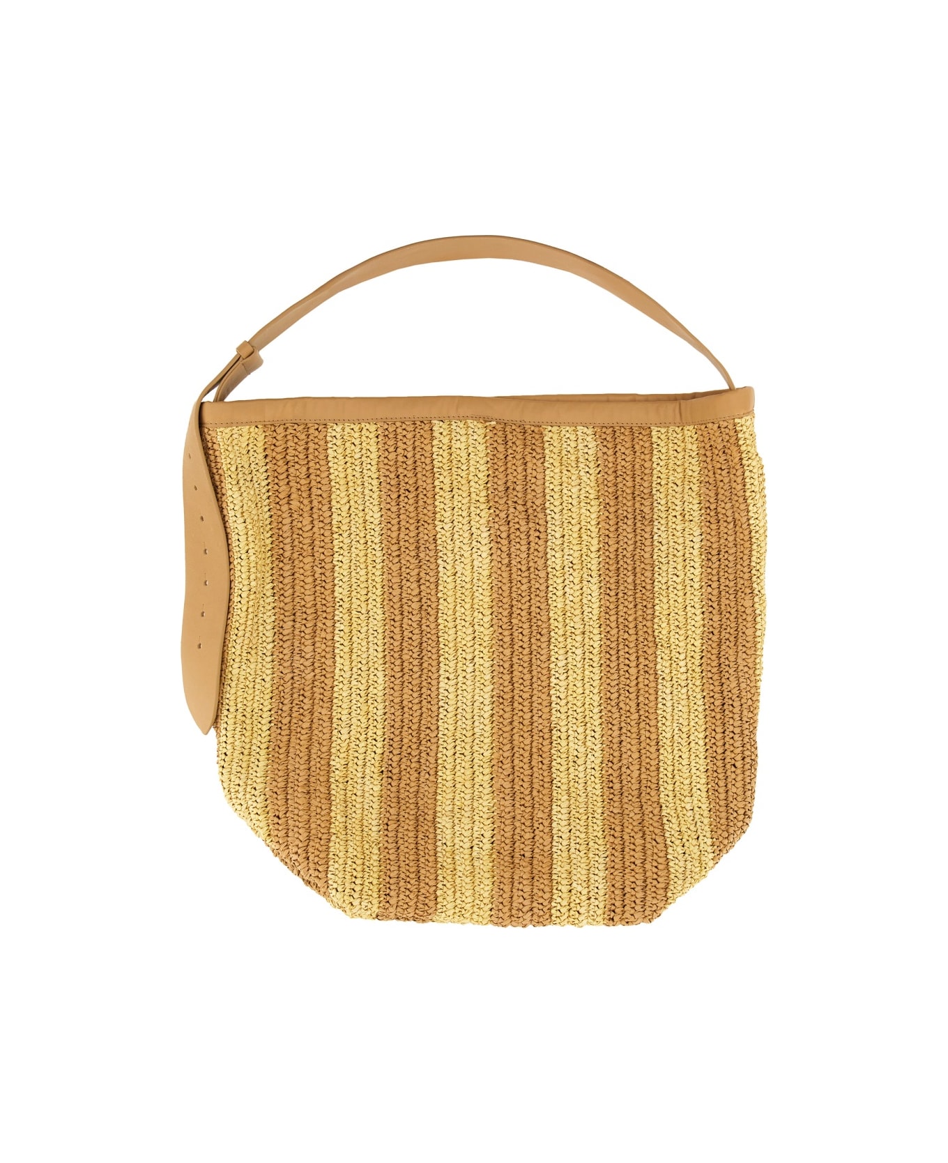 Alysi Straw Bag - BEIGE