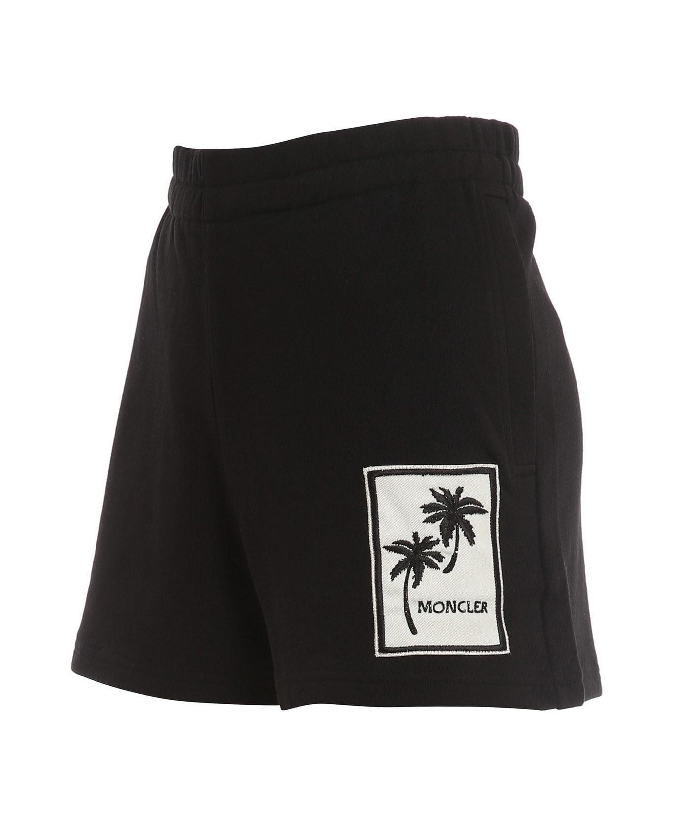 Moncler Shorts Black - Black
