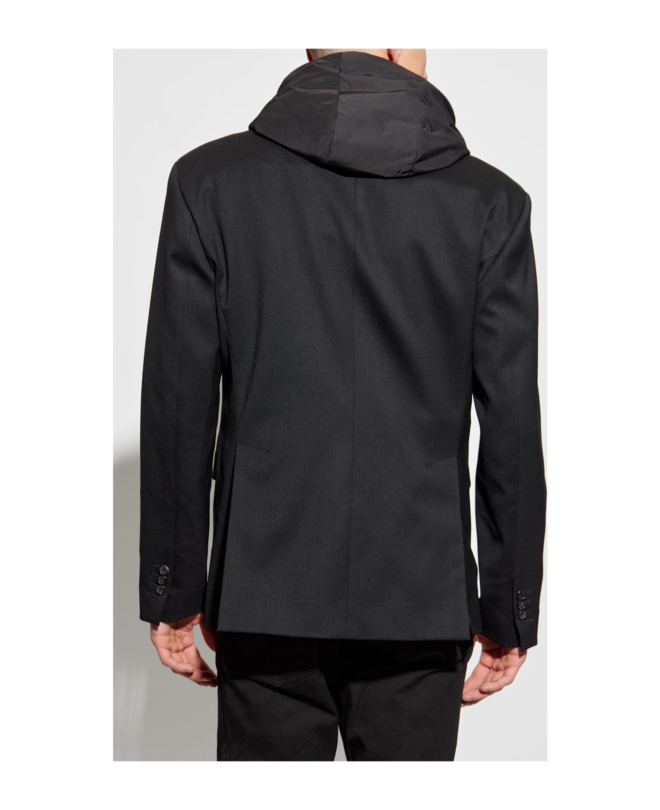 Dsquared2 Blazer With Sewn-in Jacket Dsquared2 - BLACK