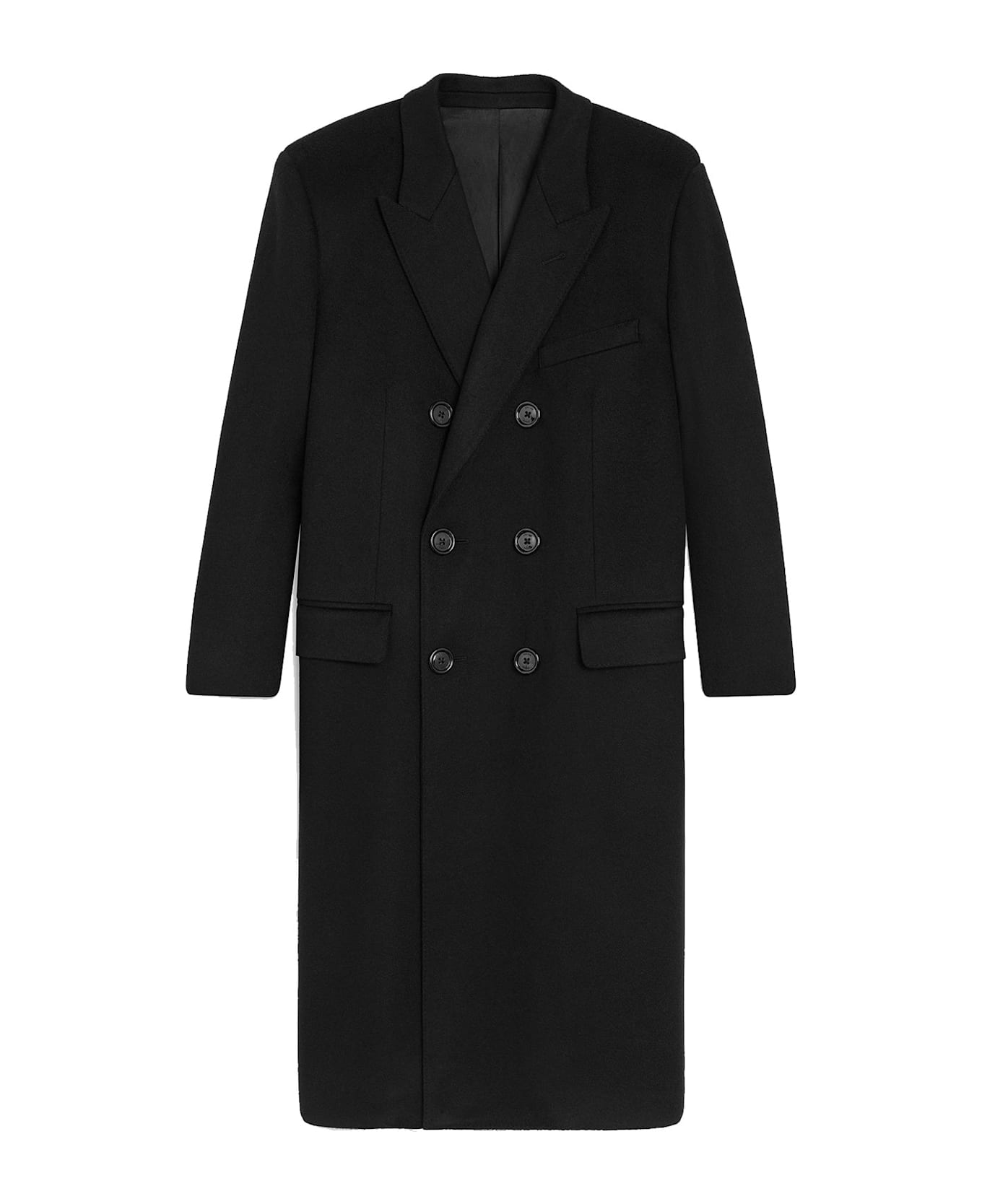 Celine Céline Classic Wool Coat - Black コート