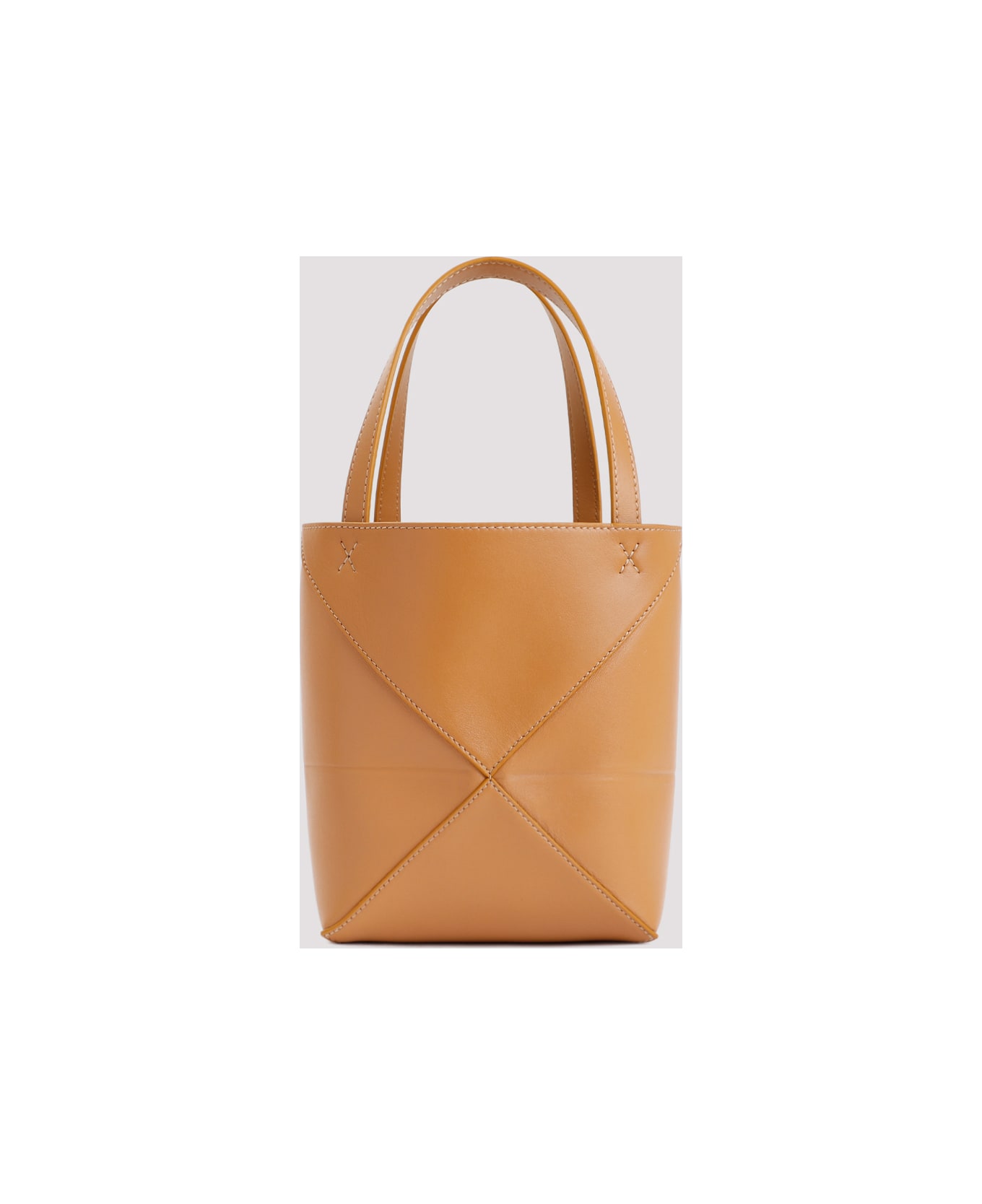 Loewe Puzzle Fold Tote Mini - Warm Desert