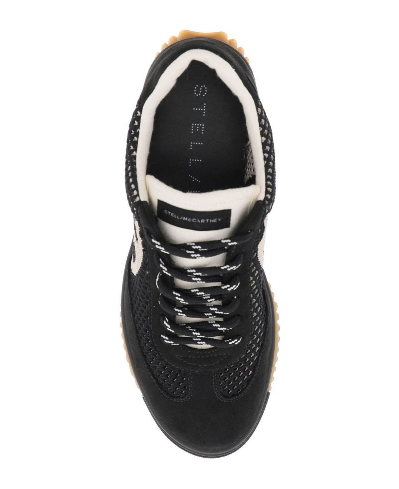 Stella McCartney S Wave Lace-up Sneakers - Black