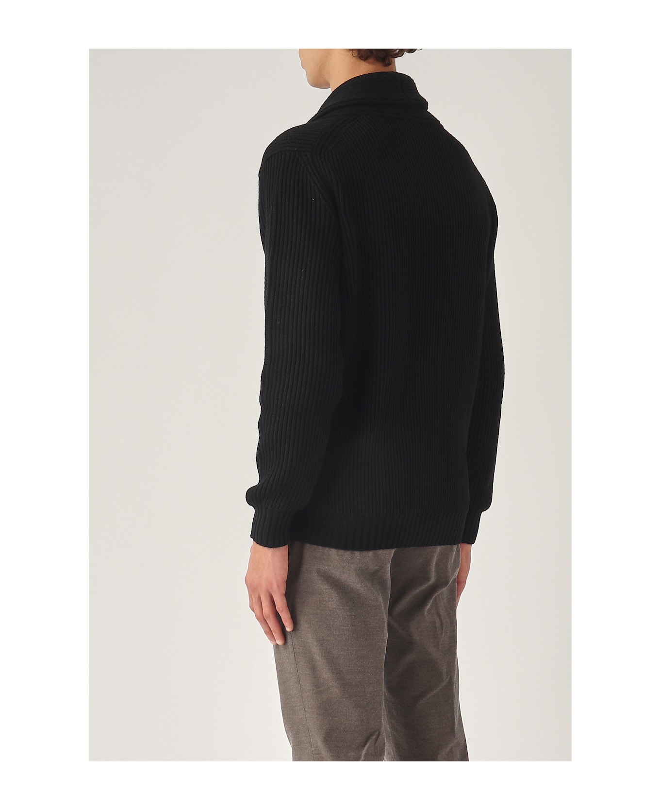 Filippo De Laurentiis Cardigan Sciallato Cardigan - NERO