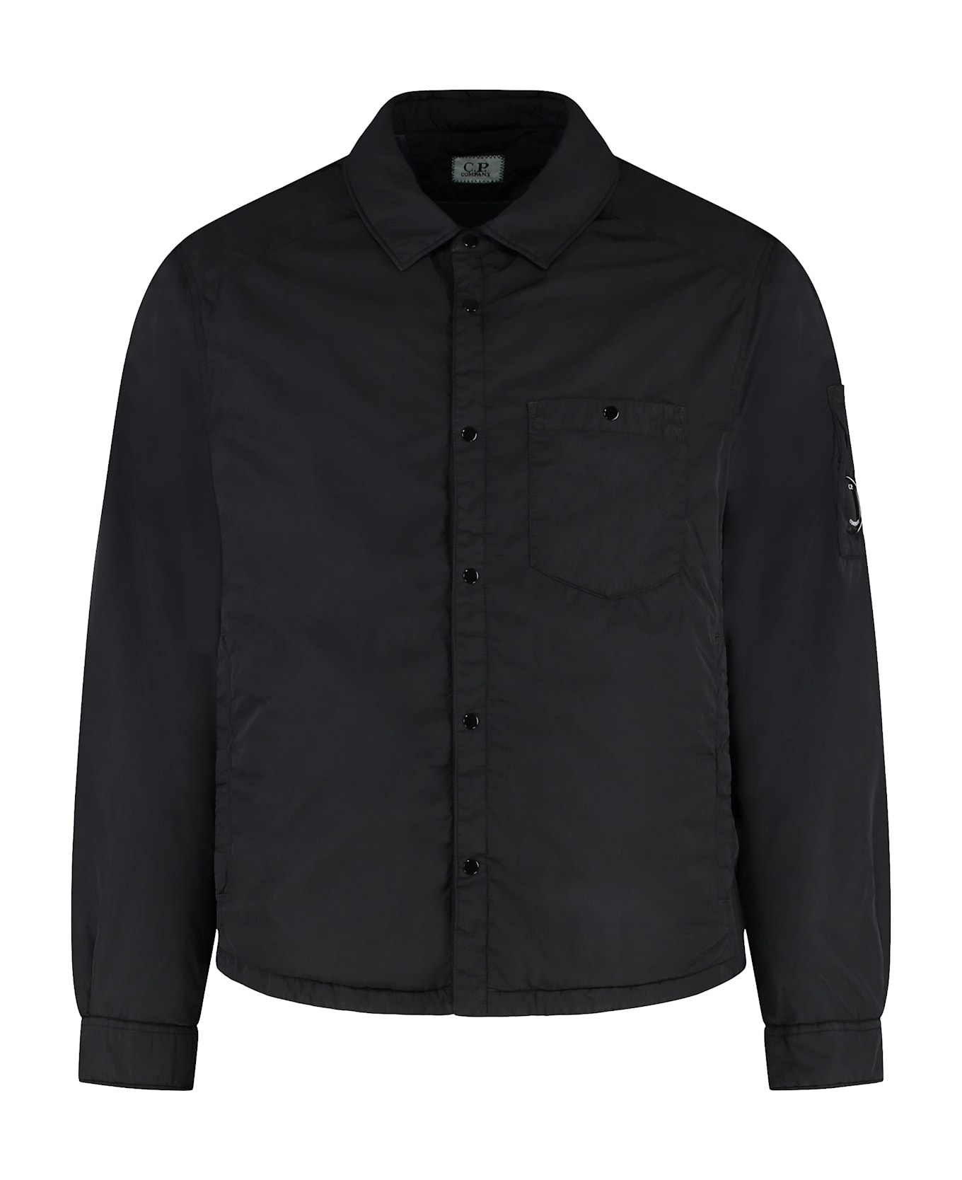 C.P. Company Nylon Overshirt - BLACK