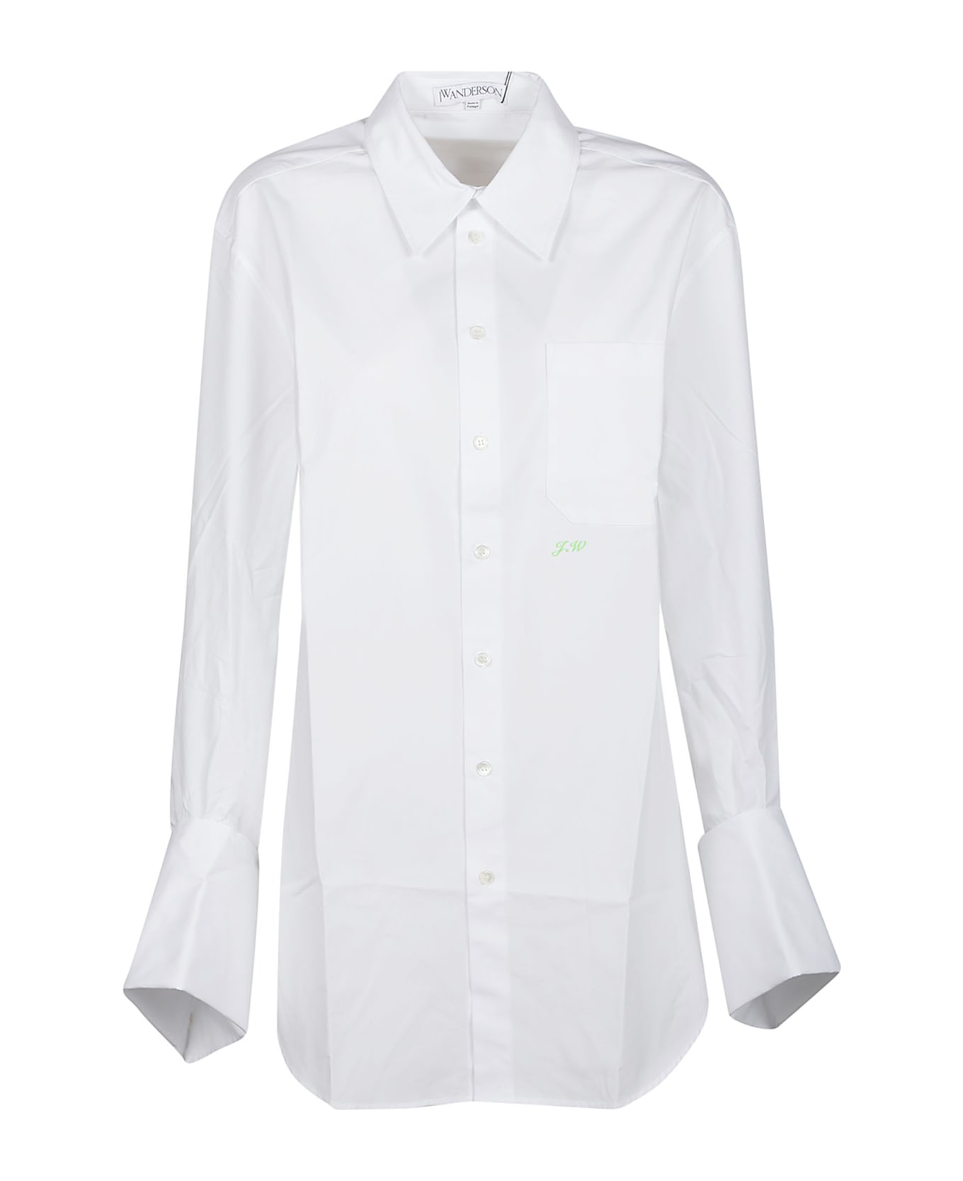 J.W. Anderson Oversized Cuff Shirt - White