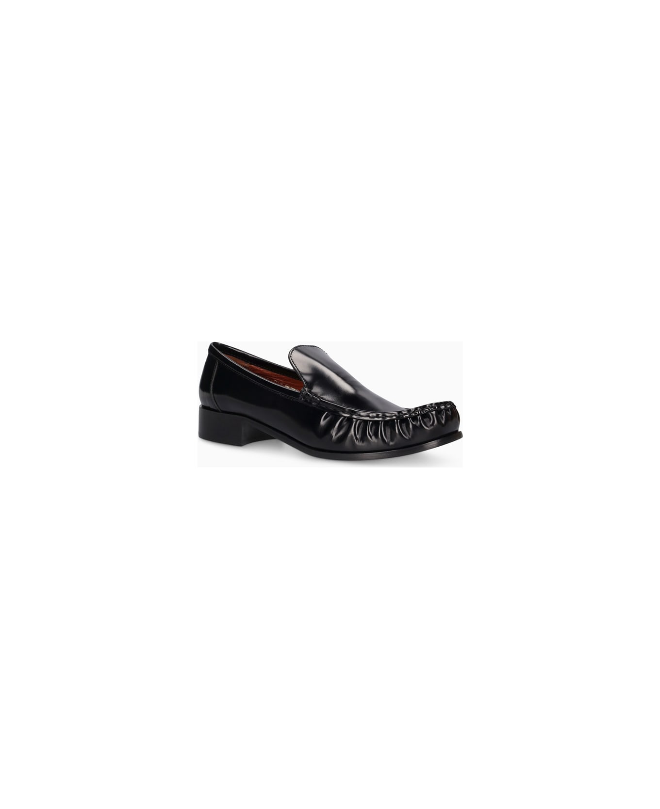 Acne Studios Leather Loafers - Black