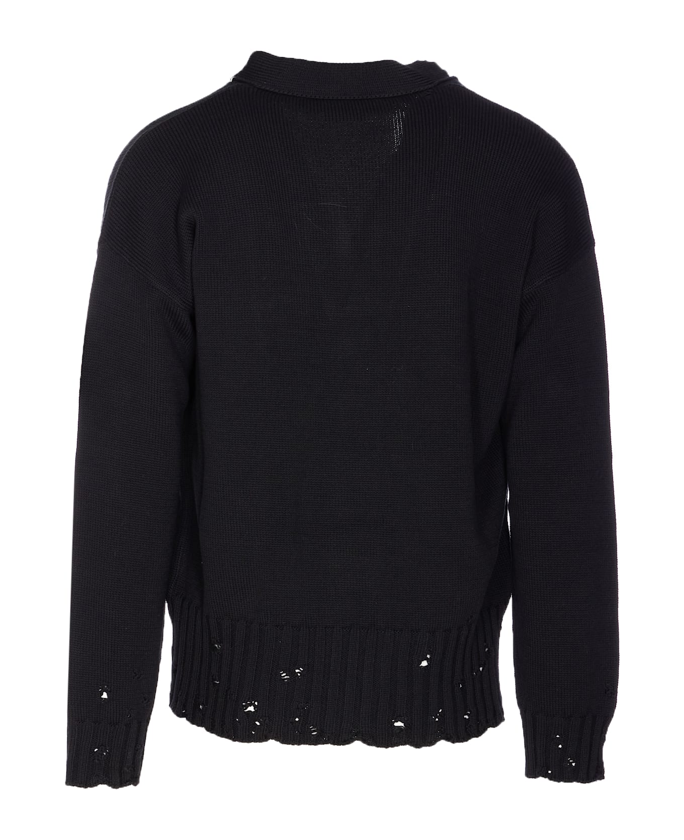 Marni Logo Cardigan - Black