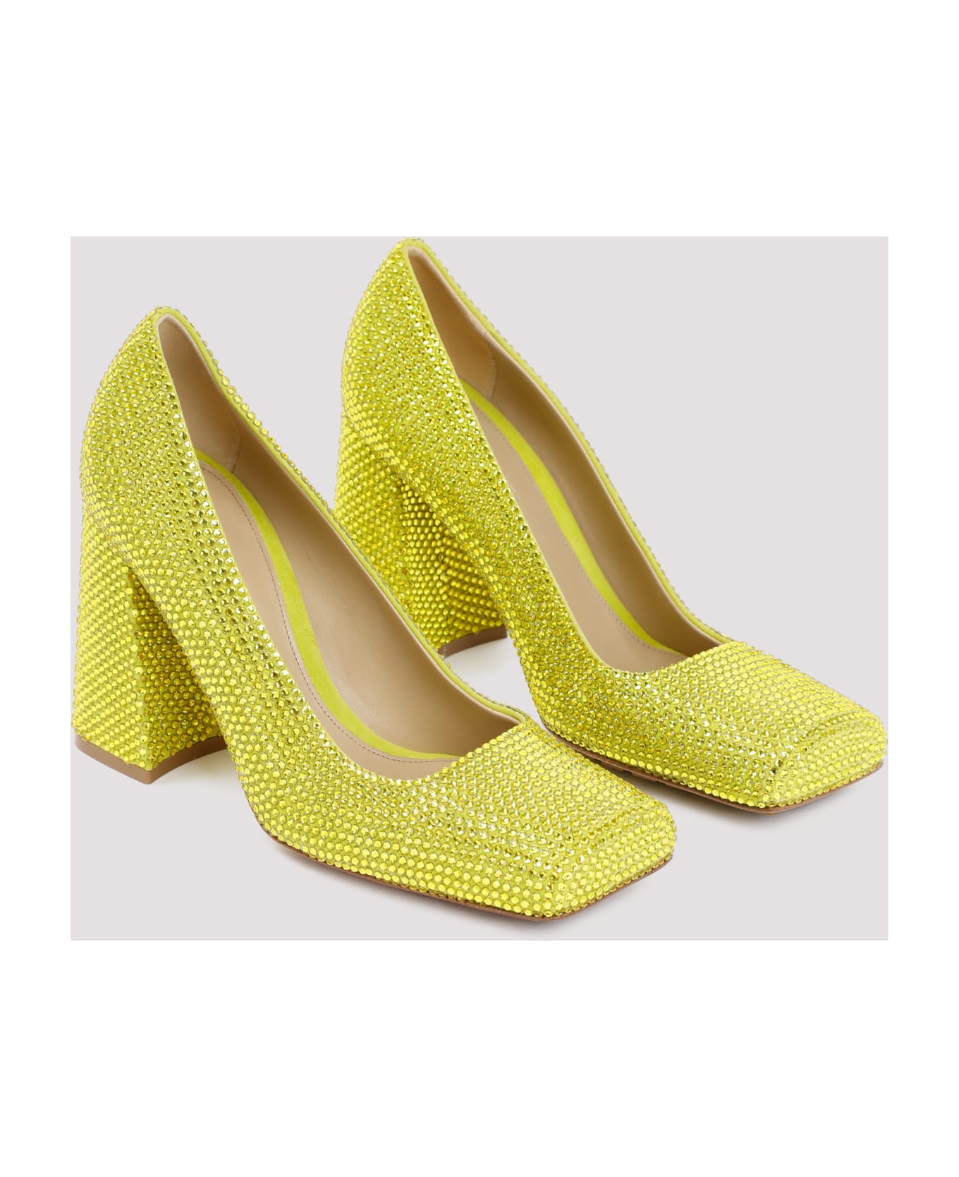 Bottega Veneta Tower Pumps - Kiwi