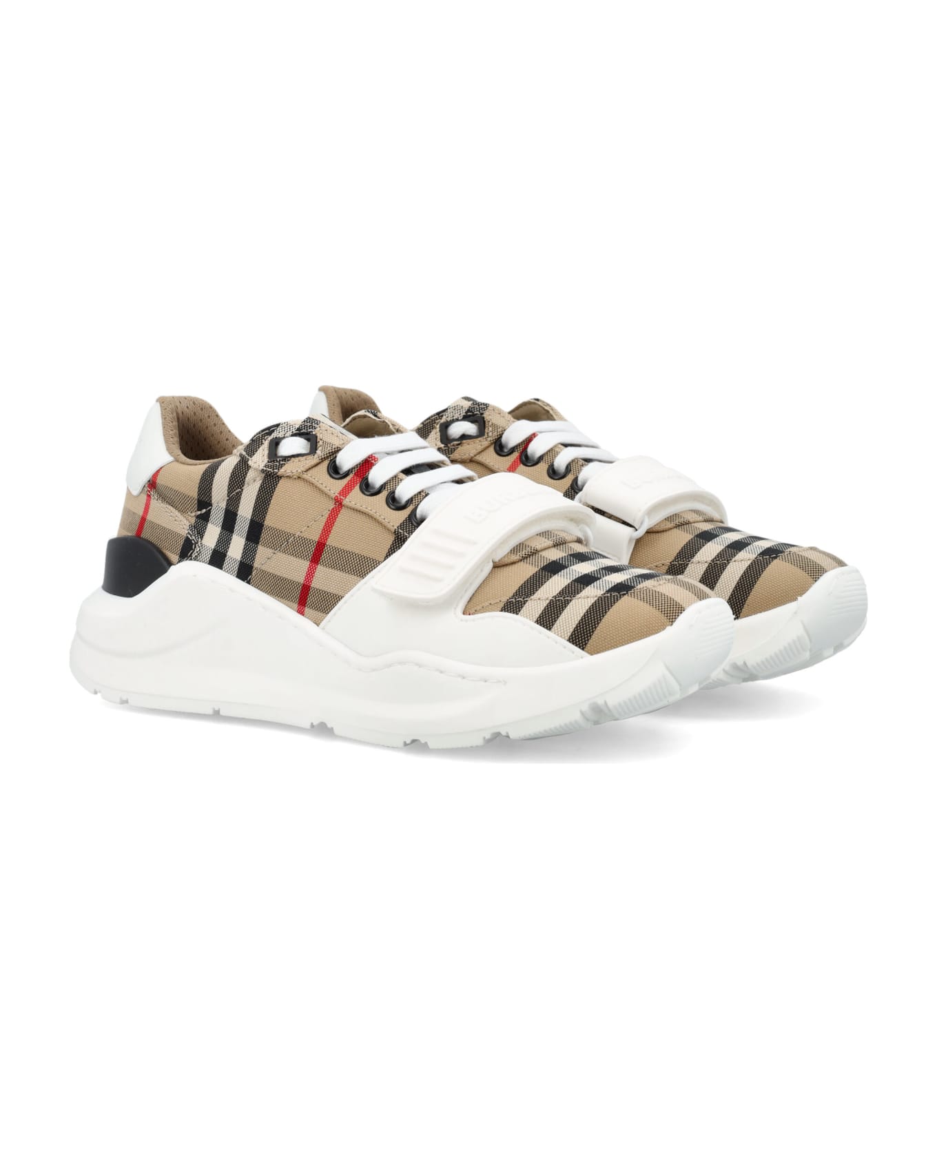 Burberry London Check Woman's Sneakers - ARCHIVE BEIGE IP CHK