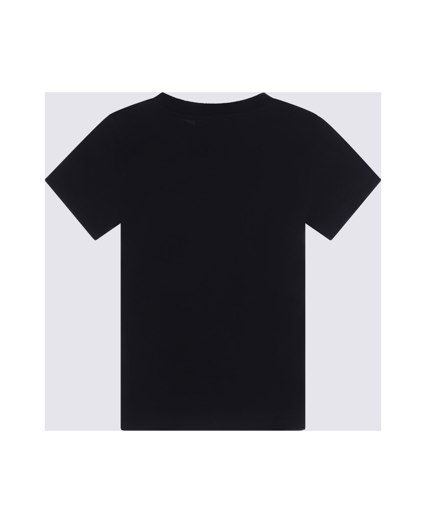 Moschino Black Cotton T-shirt - NERO/BLACK
