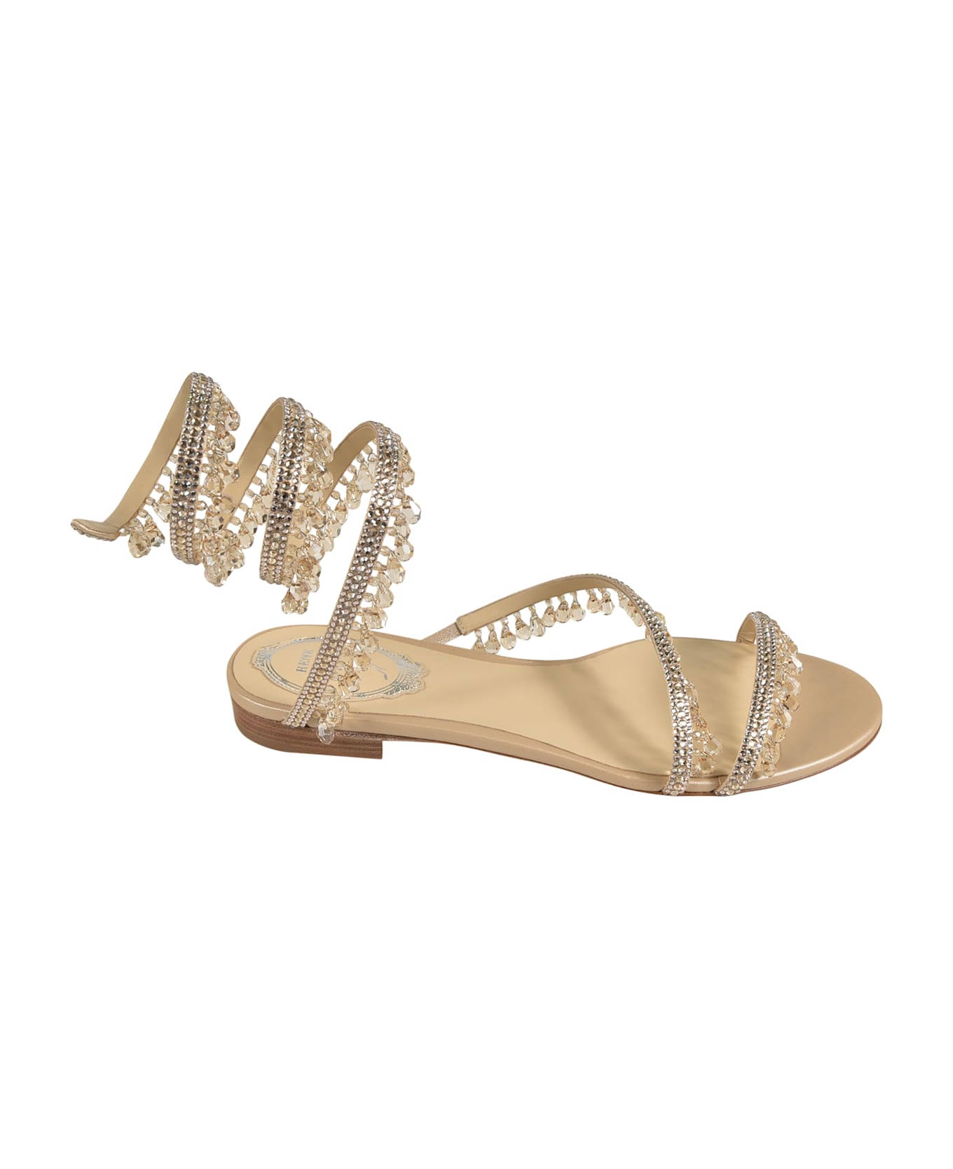 René Caovilla Wrap Embellished Sandals - V104 サンダル