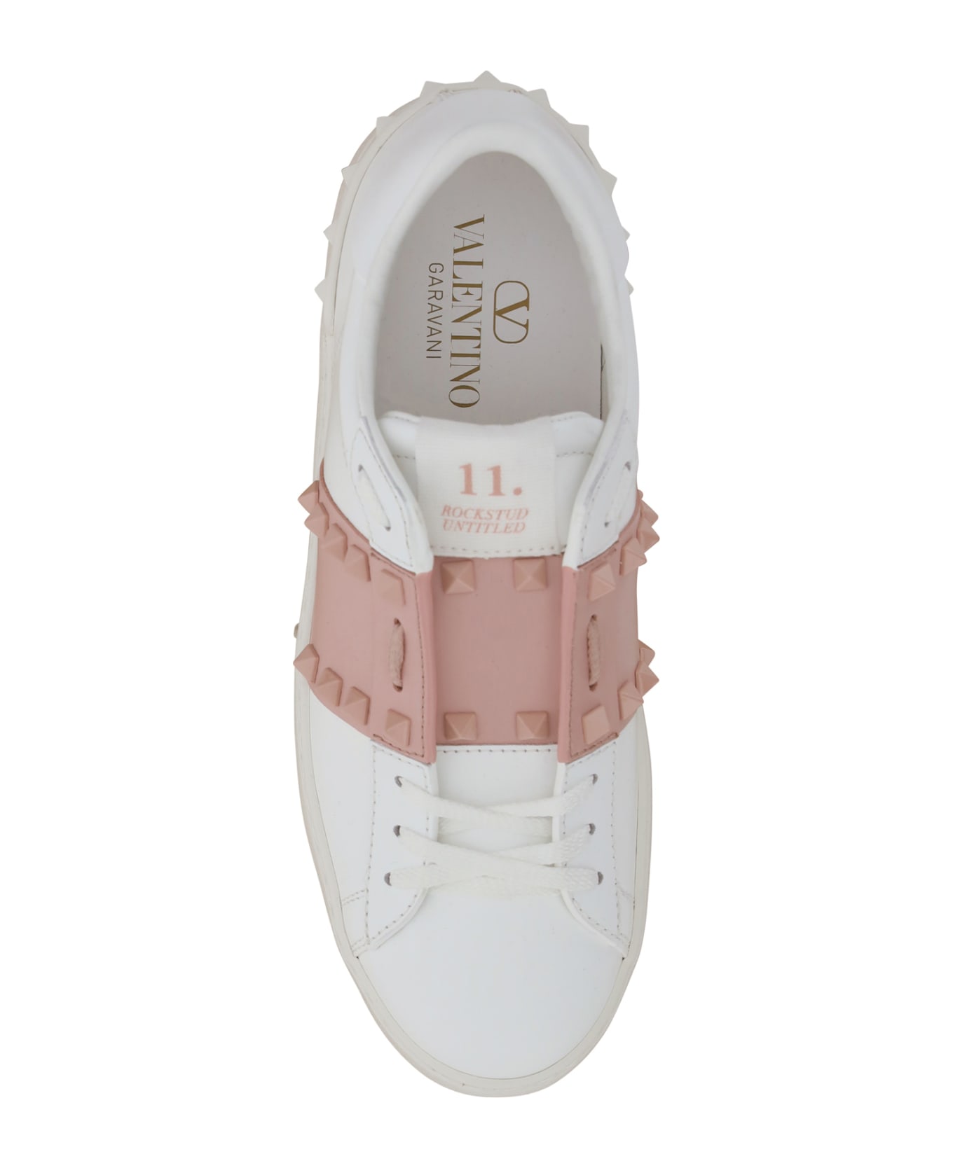Valentino Garavani Rockstud Untitled Sneakers - Bianco/water Rose/bianco スニーカー