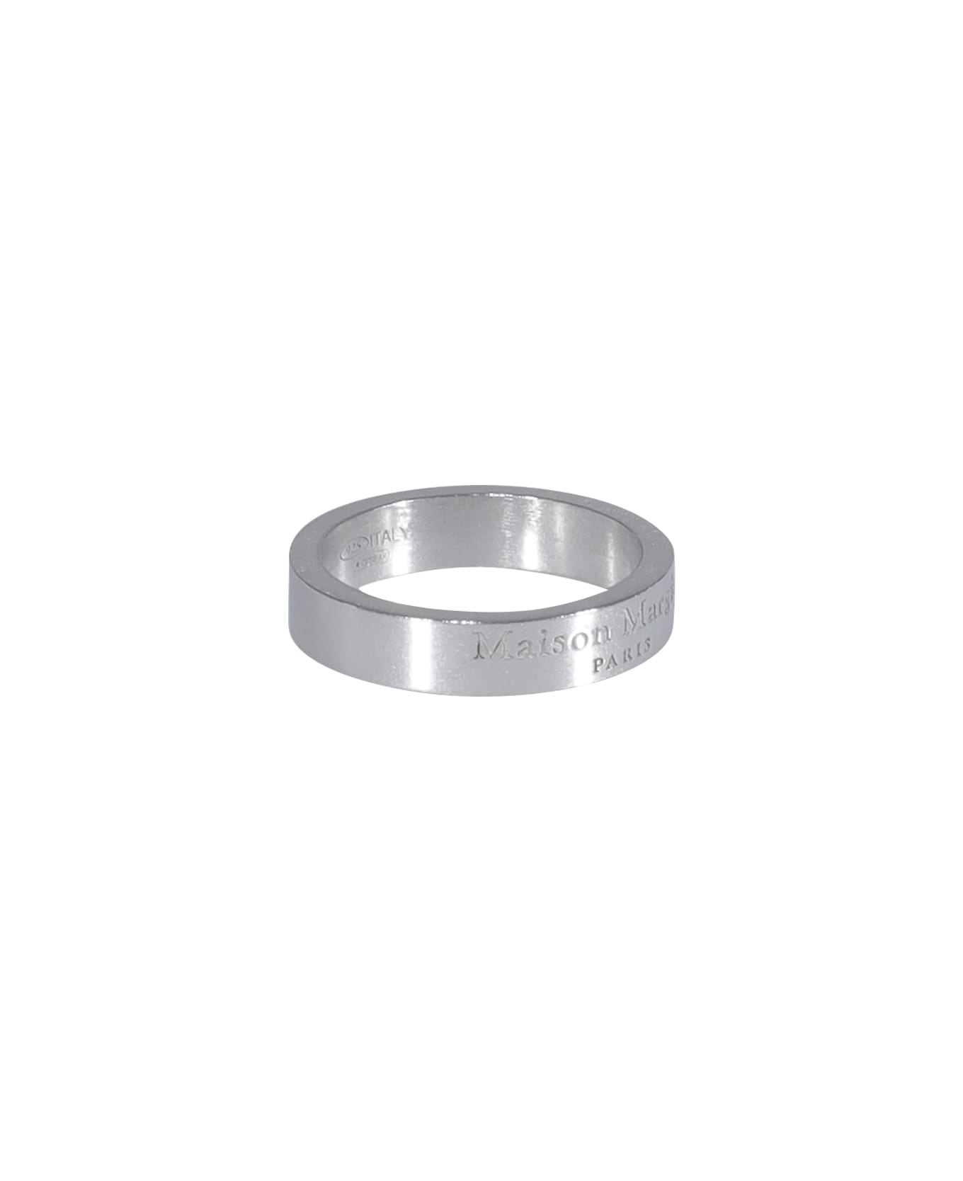 Maison Margiela Logo Ring - Silver