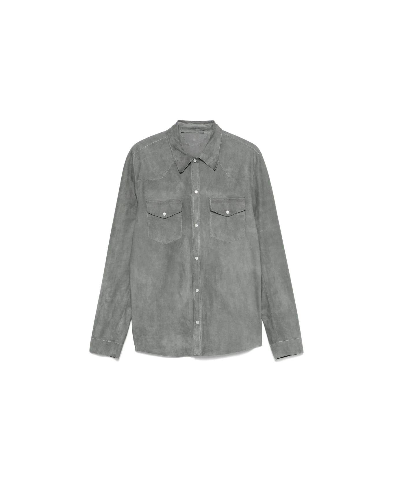 Salvatore Santoro Leather Outerwear - GREY